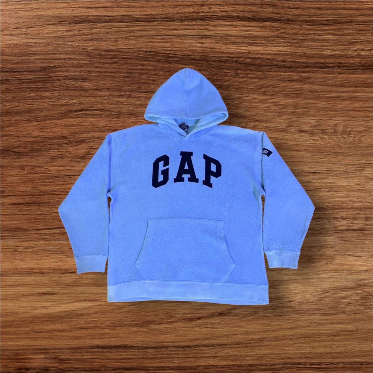 Gap GAP Big Logo Faded Color Fleece Hoodie Size US L / EU 52-54 / 3 - 1 Thumbnail