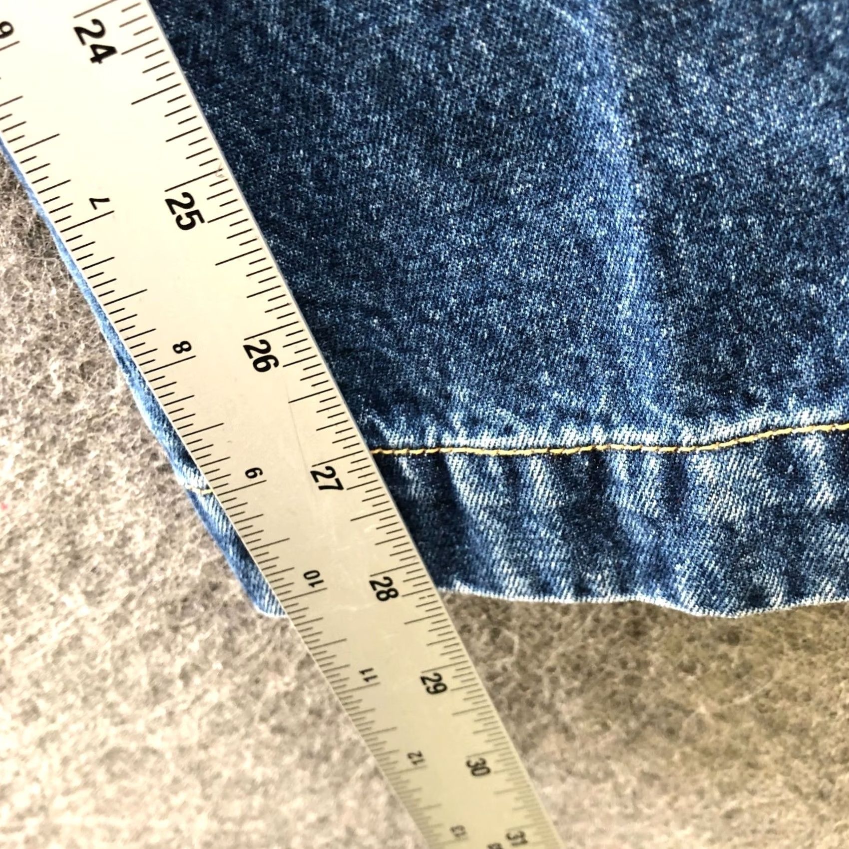 Vintage VINTAGE Westport Denim Jeans Womens 26 High-waisted Relaxed Tapered 5-Pocket Blue Denim Clothing Women's Summer Spring Winter 26 Mens? Size 26" / US 2 / IT 38 - 6 Thumbnail