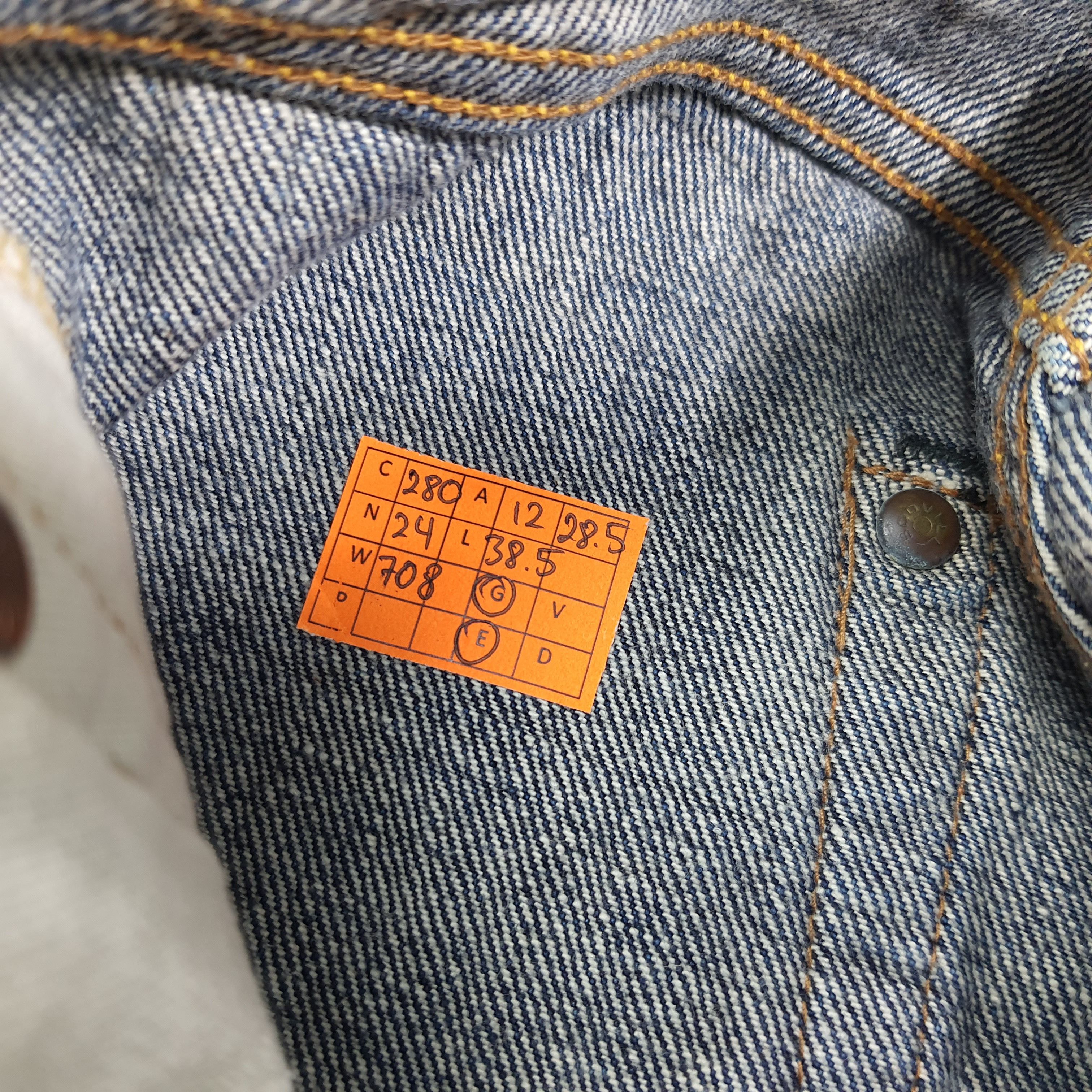 Evisu Vintage Evisu Jeans Selvedge Custom Daicock Denim C280N24 Size 25" / US 0 / IT 36 - 12 Thumbnail