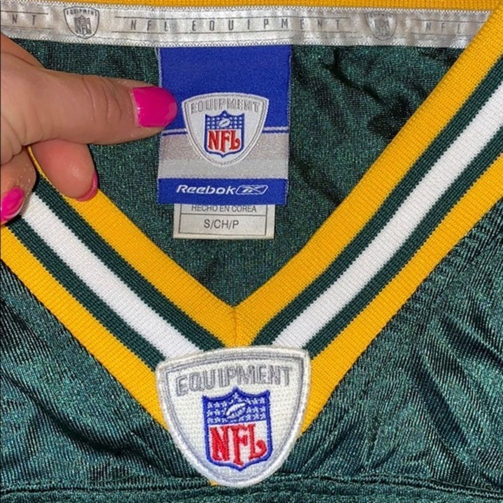 NFL Green Bay Packers GJB Football Jersey | Sz S Size US S / EU 44-46 / 1 - 3 Thumbnail