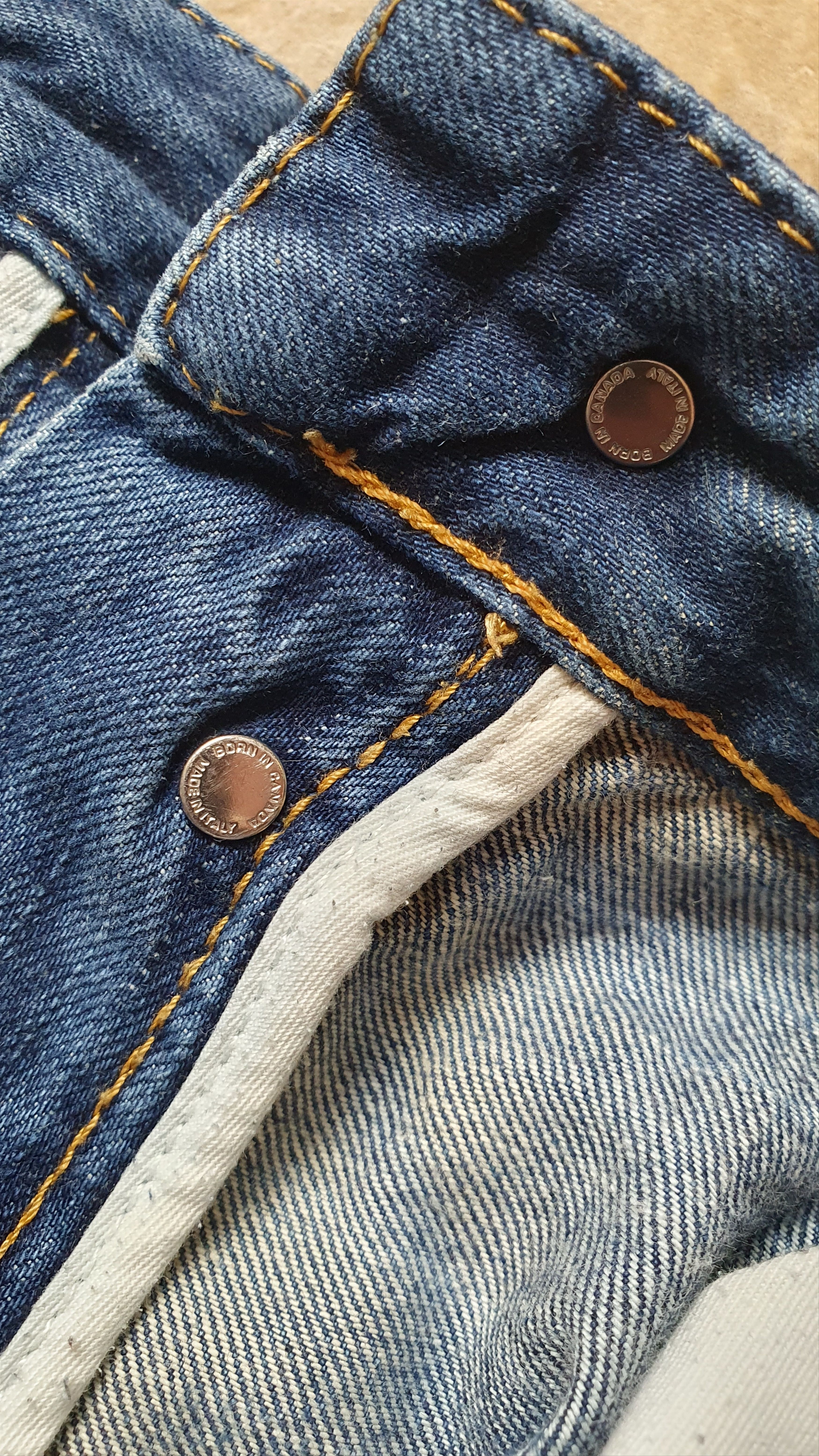 Dsquared2 Vintage men's Denim Dsquared2 Caten Brothers Rare Jeans Size US 36 / EU 52 - 12 Thumbnail