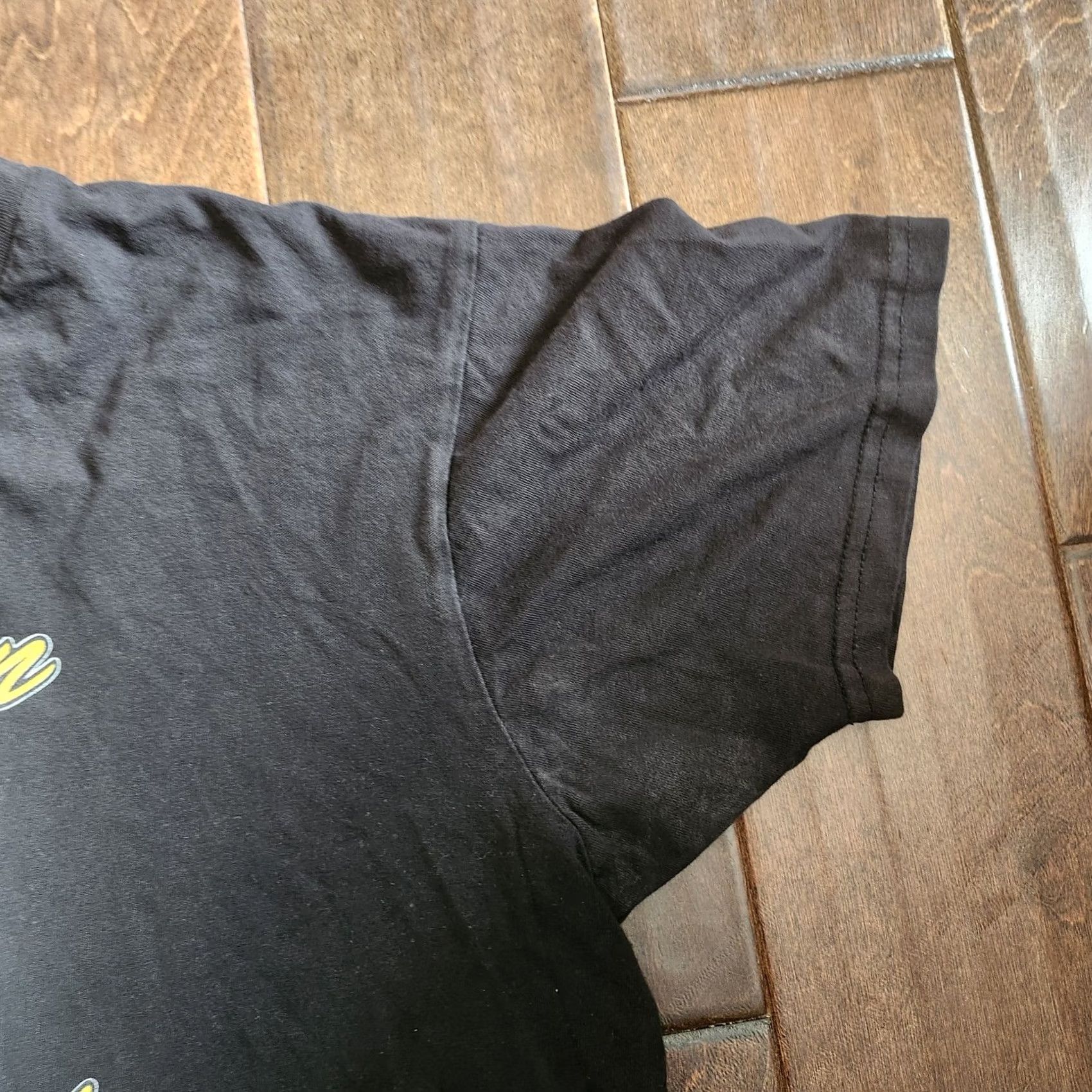 Vintage Spacely Unlimited Men's Black T-Shirt M Short Sleeve Crew Neck Cotton Space Stains Cleaning Needs Size US M / EU 48-50 / 2 - 6 Thumbnail