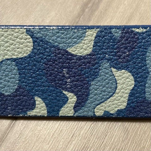 Bape BAPE Leather Belt ABC Camo Blue a bathing ape NIGO Size ONE SIZE - 6 Thumbnail
