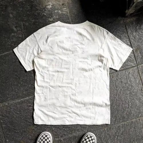 Japanese Brand × Vintage White washed vintage palm print cotton t-shirt Size US M / EU 48-50 / 2 - 4 Thumbnail