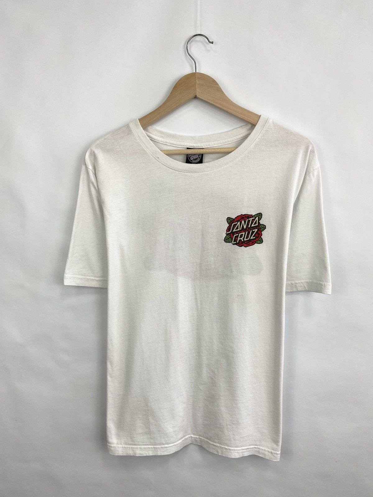 Santa Cruz Skateboards 🇺🇸 Y2K Santa Cruz Skateboarding T-Shirt Rare Retro Hype Size US L / EU 52-54 / 3 - 5 Thumbnail
