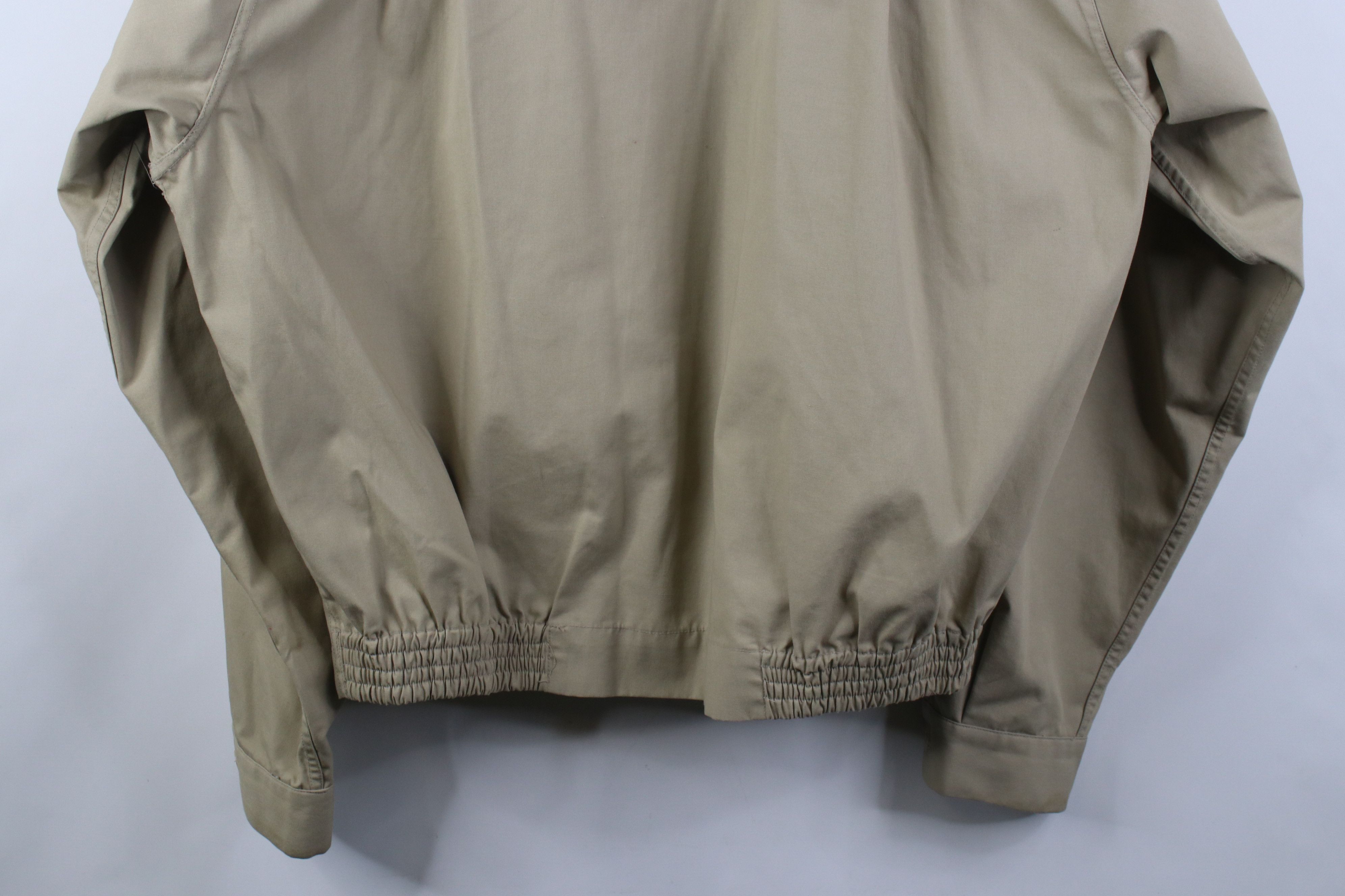 Vintage Vintage 70s Streetwear Canvas Cafe Racer Bomber Jacket Beige Size US XXL / EU 58 / 5 - 15 Thumbnail
