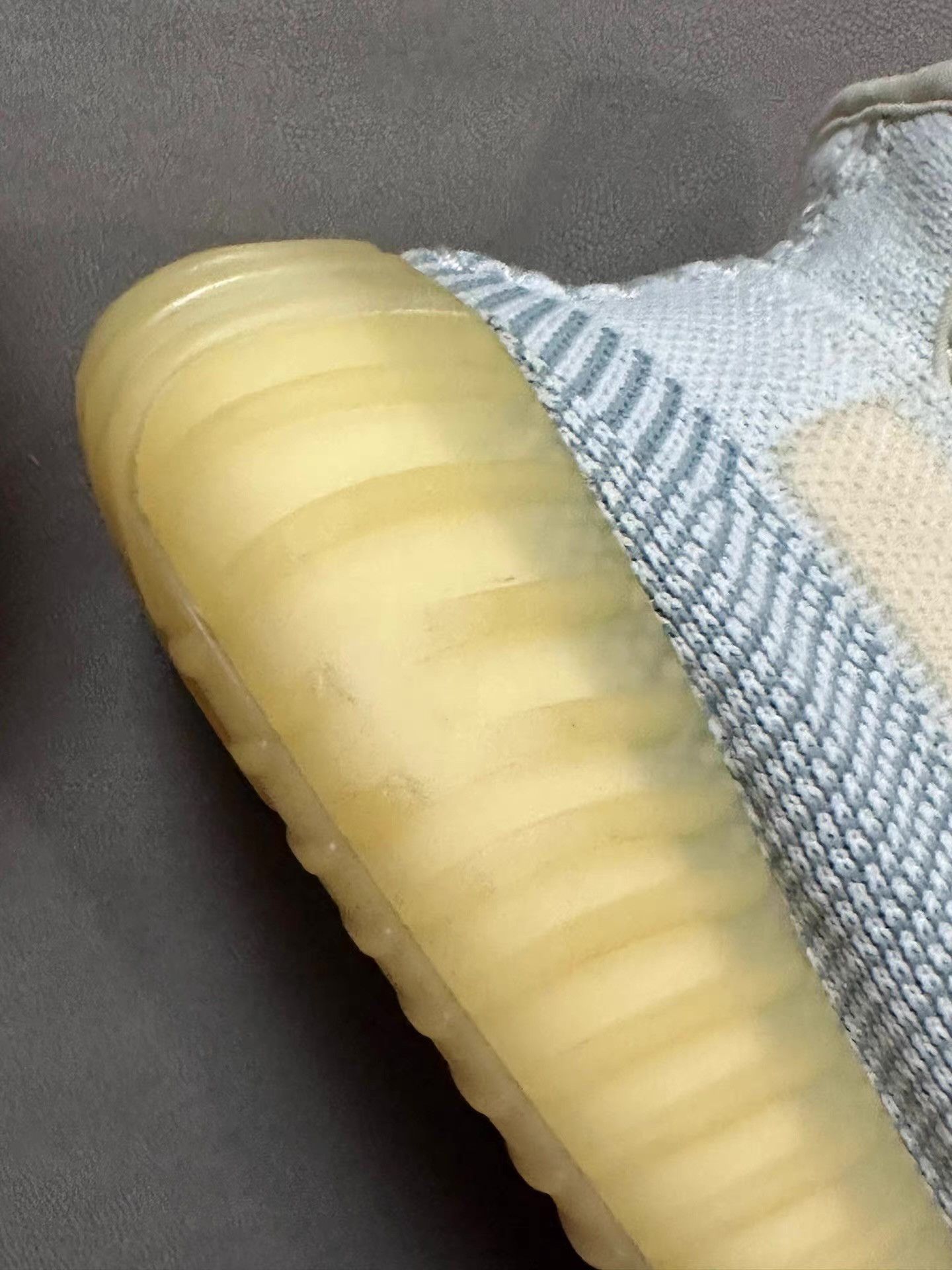 Adidas Adidas Yeezy 350 Ice Blue Ｑ20 Size US 7.5 / EU 40-41 - 3 Thumbnail