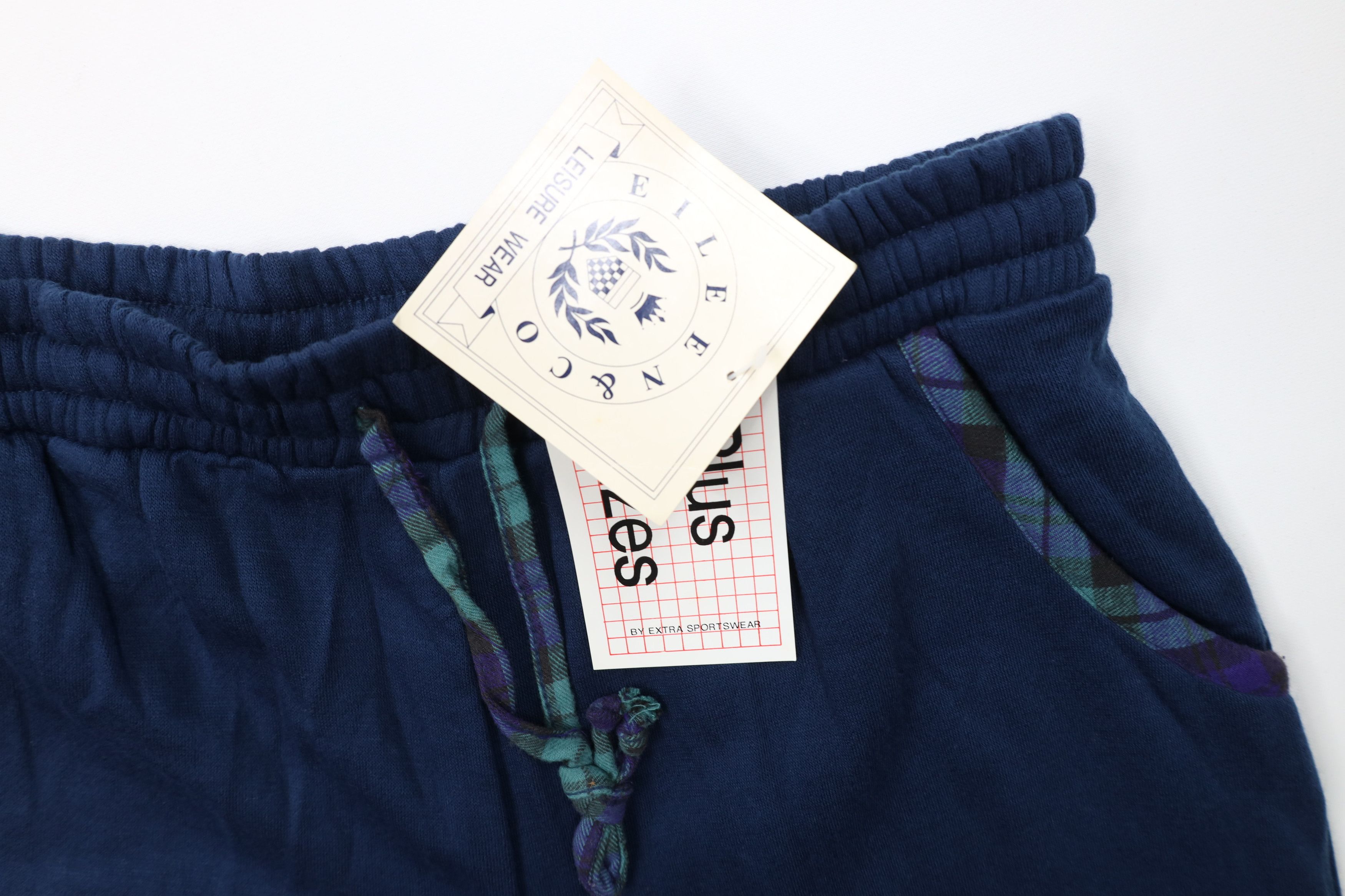 Vintage Deadstock Vintage 90s Streetwear Plaid Trim Sweatpants Pants Size 40" / US 18 - 6 Thumbnail