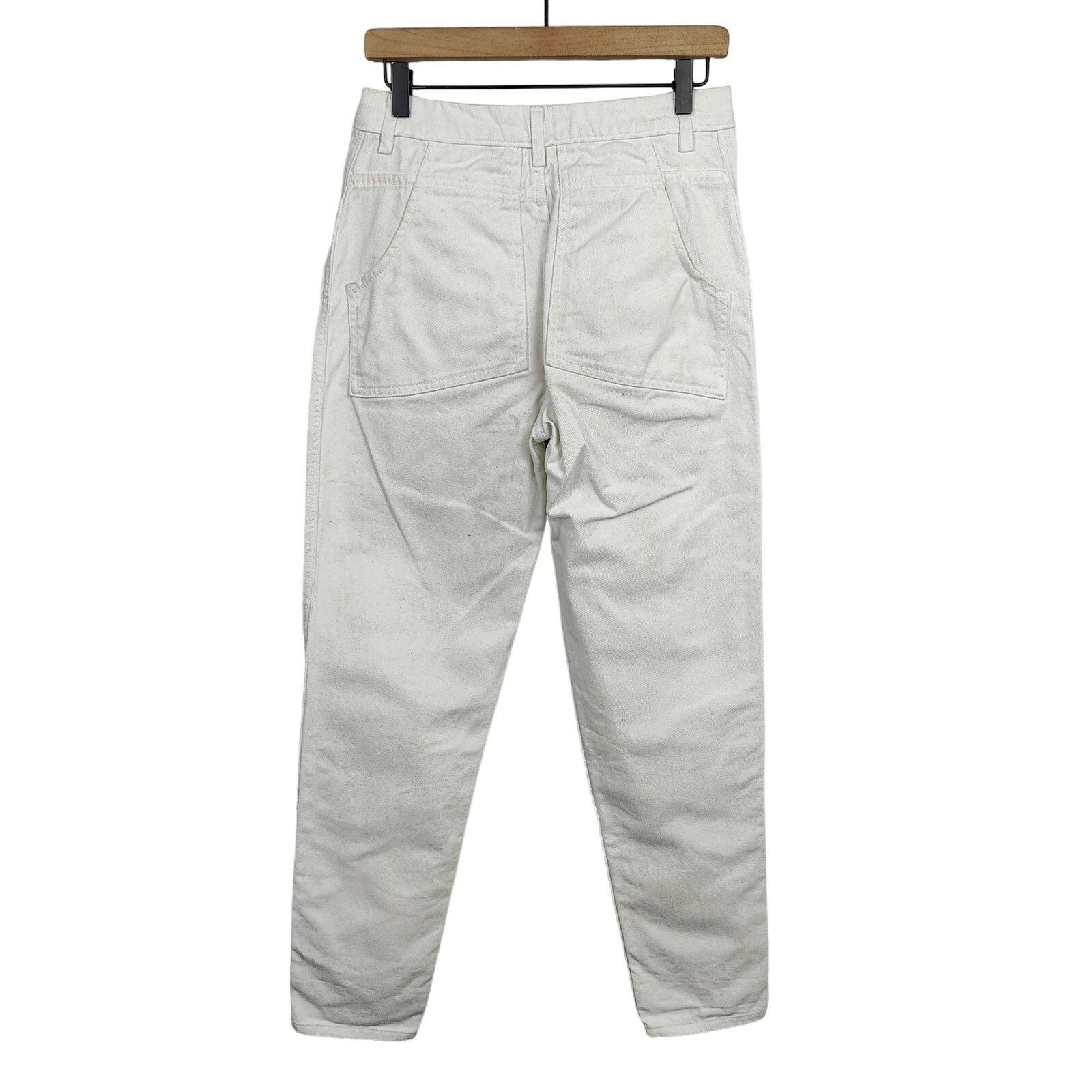 Eckhaus Latta Eckhaus Latta El Jeans Womens 30 White High Rise Size 30" / US 8 / IT 44 - 9 Thumbnail
