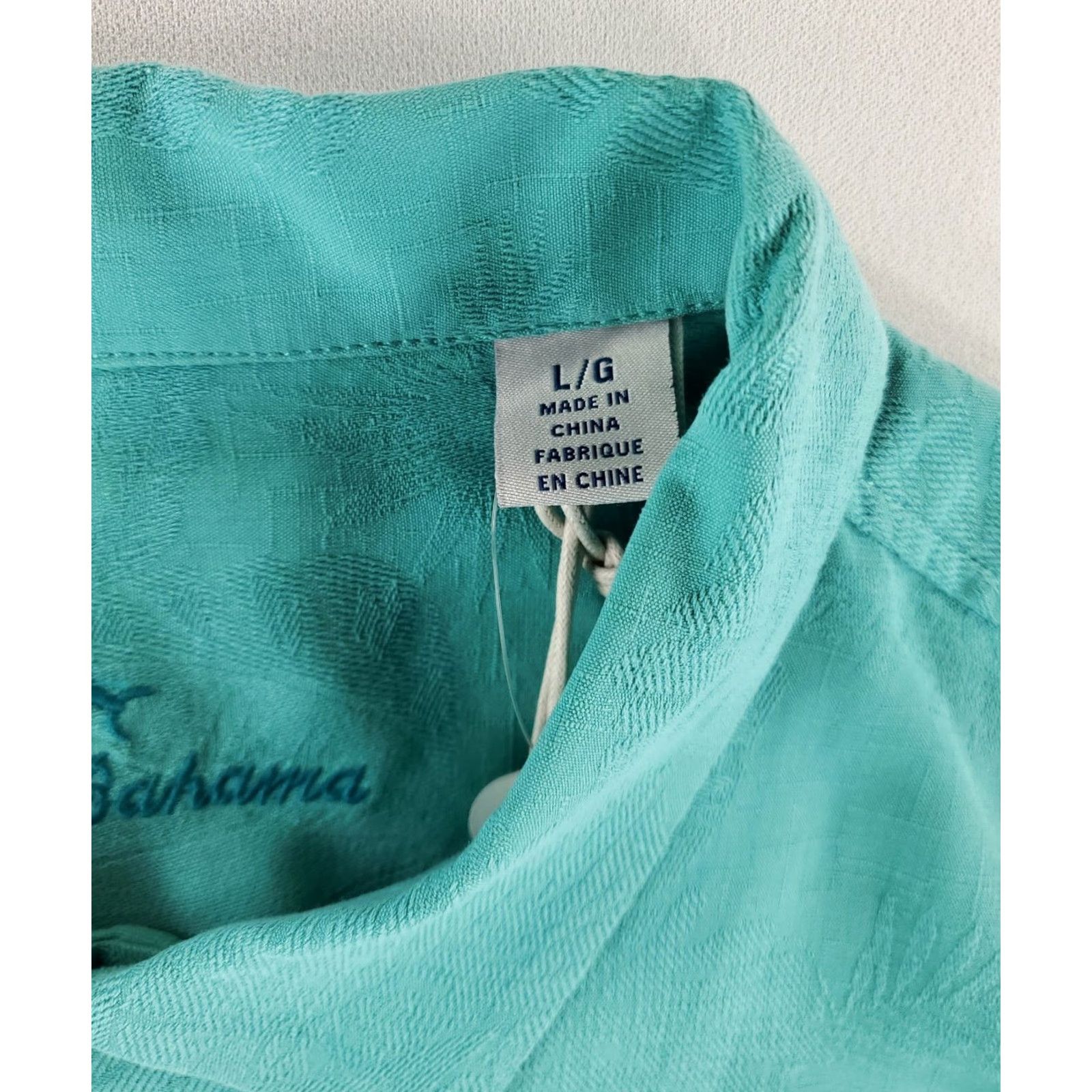 Tommy Bahama Tommy Bahama Shirt St Lucia Fronds Hawaiian Button Up Green Mens L NWT Size US L / EU 52-54 / 3 - 2 Thumbnail