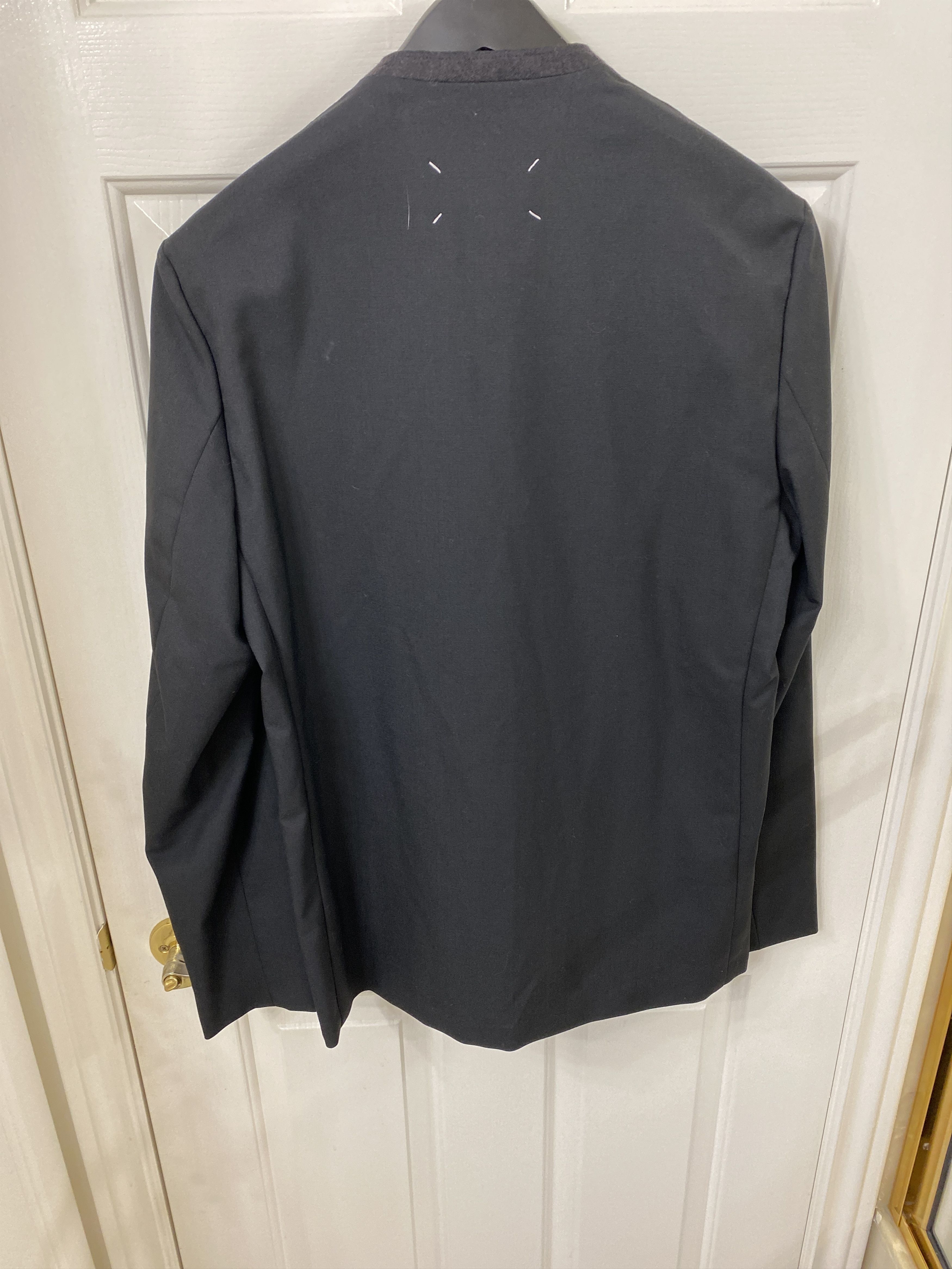 Maison Margiela Brand New Maison Martin Margiela Collarless blazer Size 50R - 4 Thumbnail