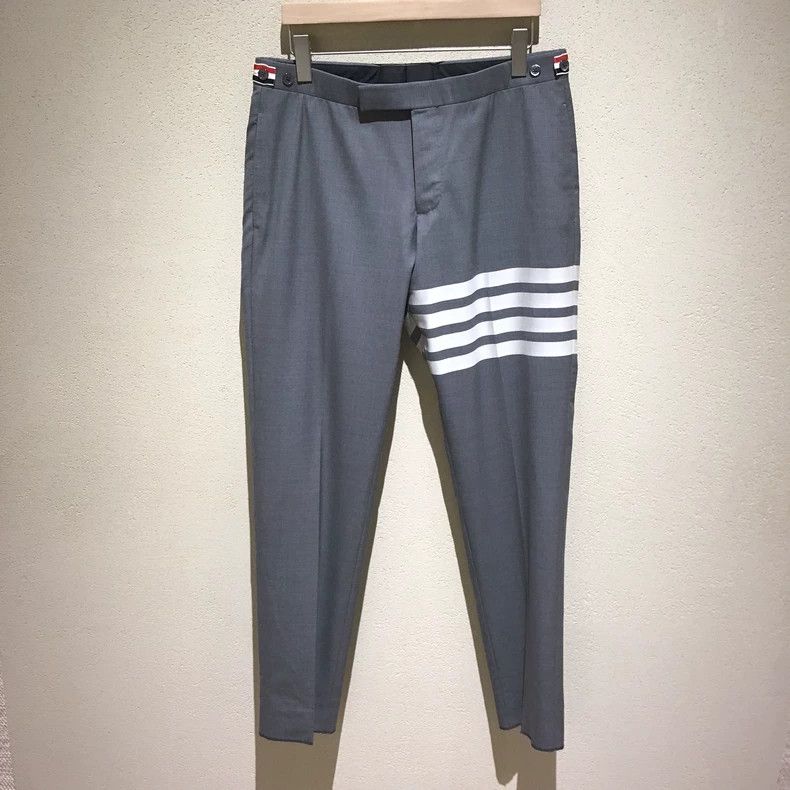 Thom Browne Thom Browne TB Wool Casual Trousers - dmc Size US 36 / EU 52 - 1 Thumbnail