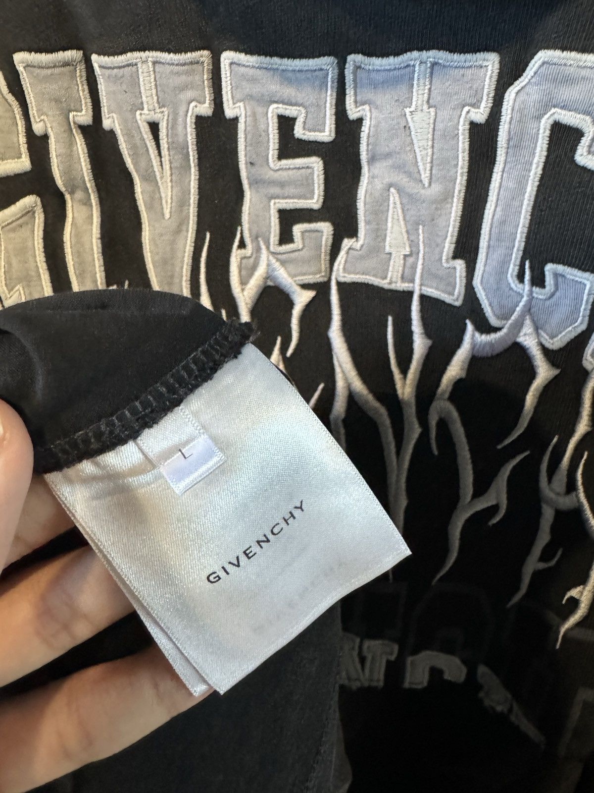 Givenchy Layered Tshirt with Balaclava Hood Size US L / EU 52-54 / 3 - 5 Thumbnail