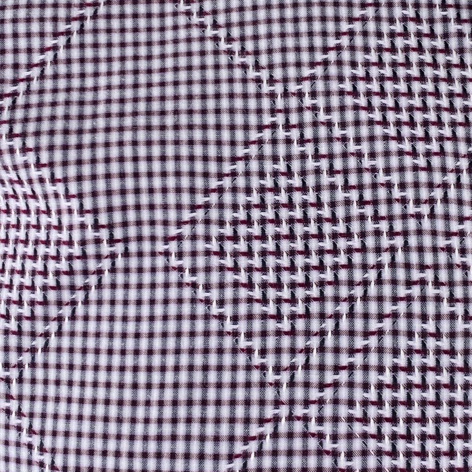 Etro Size M Purple Checkered Cotton Button Up Long Sleeve Shirt Size US M / EU 48-50 / 2 - 2 Thumbnail
