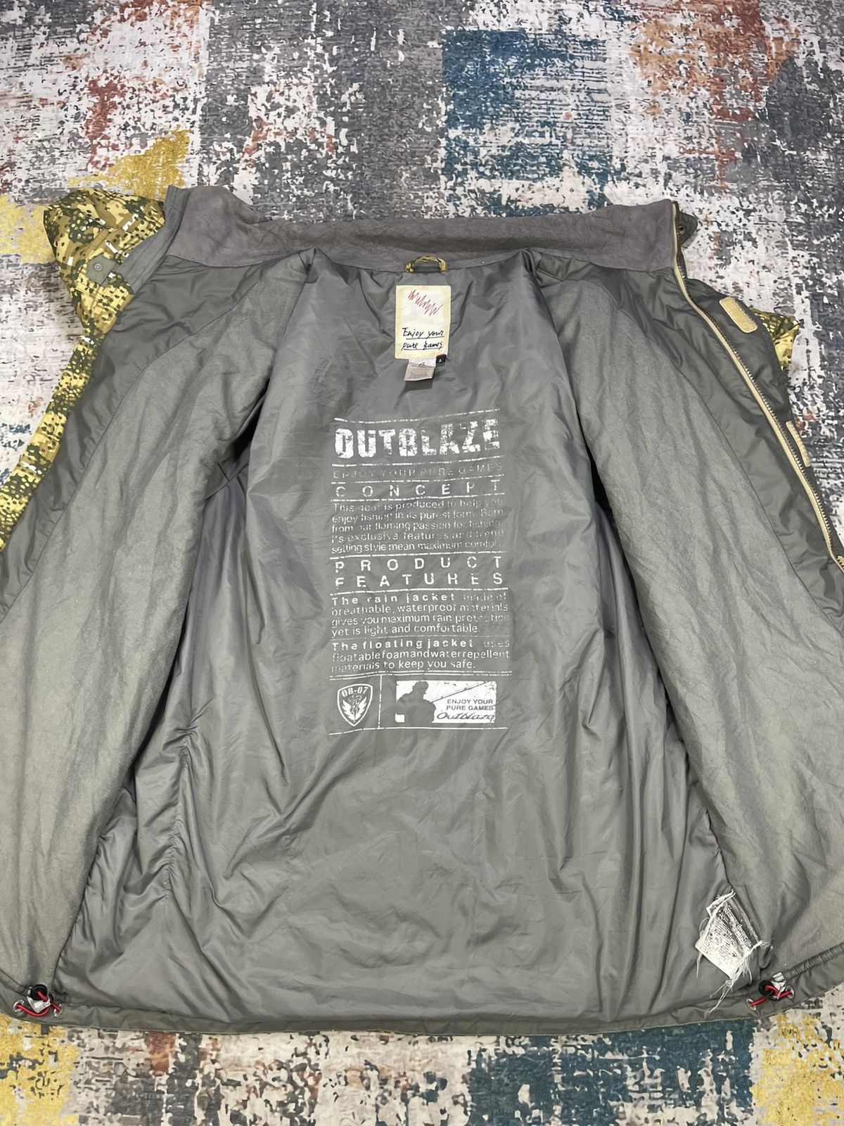 Outblaze Digital Camo Performance Fishing Gear