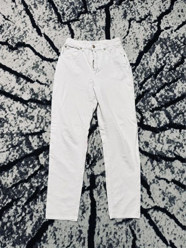 MCM Mcm jeans pants logo white gold 27 S Size 27" / US 4 / IT 40 - 1 Thumbnail