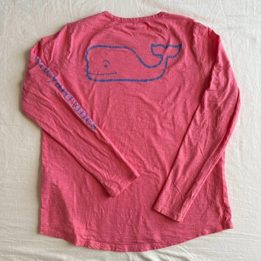 Vineyard Vines Vineyard Vines Long Sleeve T-Shirt Logo Whale Ladies Sz M Size M / US 6-8 / IT 42-44 - 6 Thumbnail