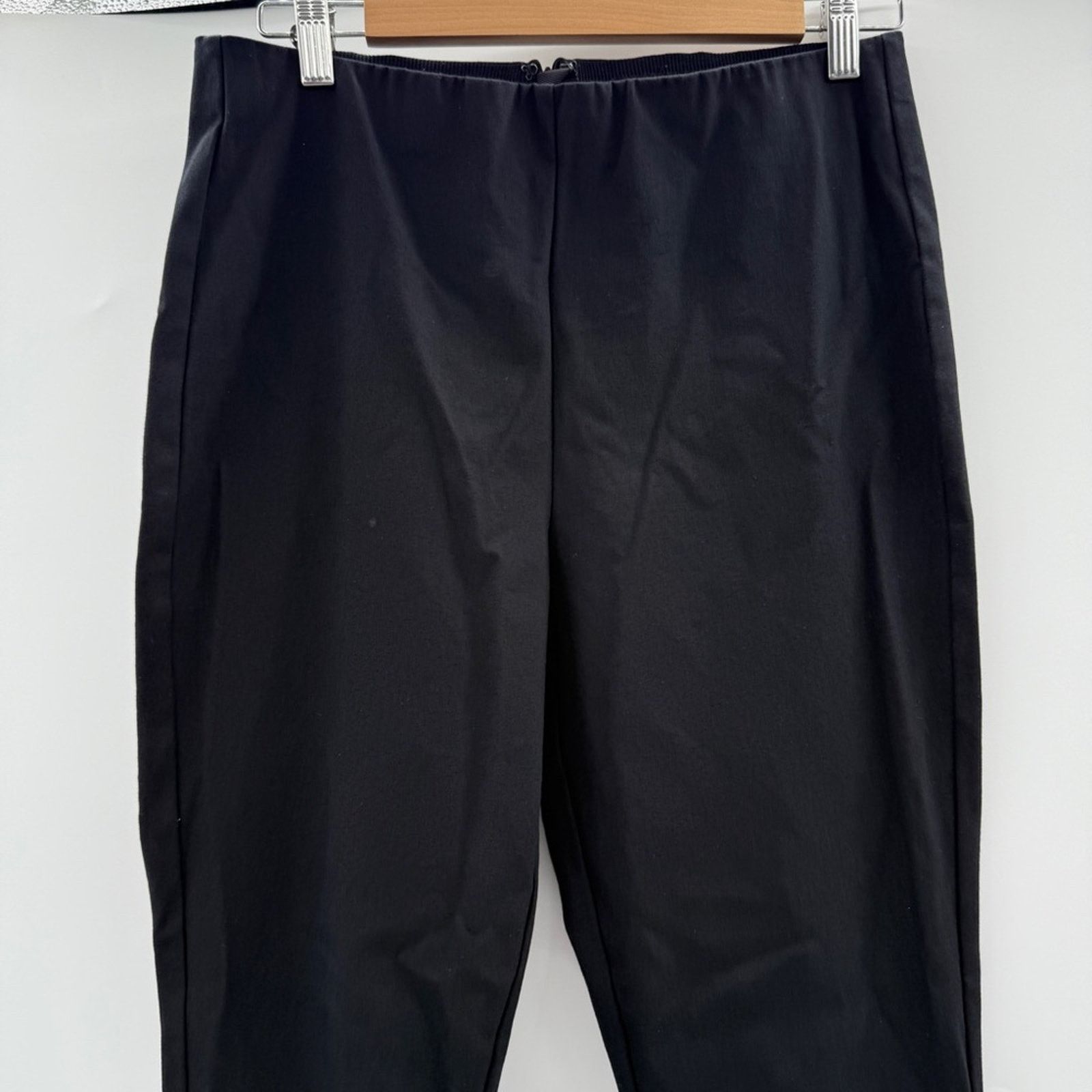 Rag & Bone Rag & Bone Simone Snap High Rise Black Pants Sz 10 Size 32" / US 10 / IT 46 - 4 Thumbnail