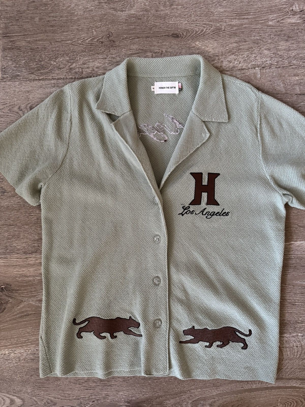 Honor the Gift Honor the Gift Button Up Polo Size M / US 6-8 / IT 42-44 - 1 Thumbnail