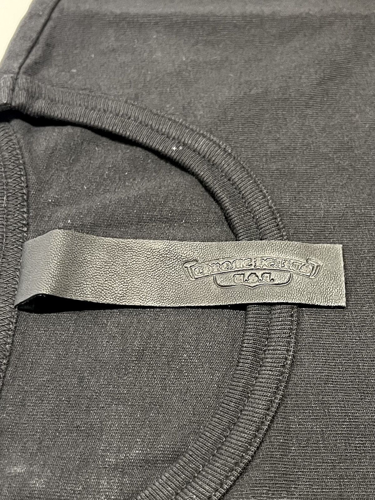 Chrome Hearts Chrome Hearts Black Pocket Tee Size US L / EU 52-54 / 3 - 4 Thumbnail
