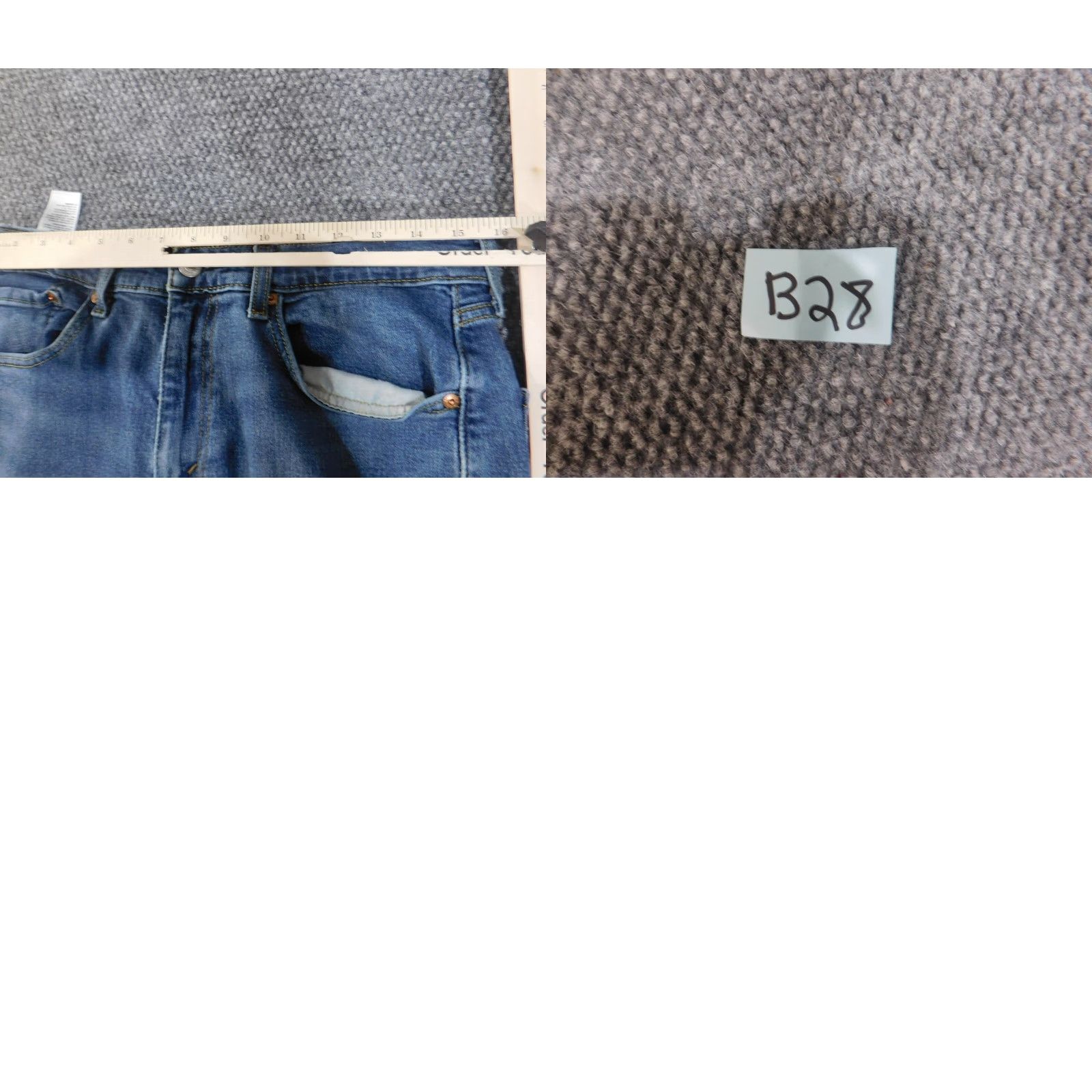 Levi's Levi's 505 Jeans Mens 32x32 Blue Med Wash Denim Classic Western Retro Straight Pockets Zipper 32 Regular Mens Size US 32 / EU 48 - 9 Thumbnail