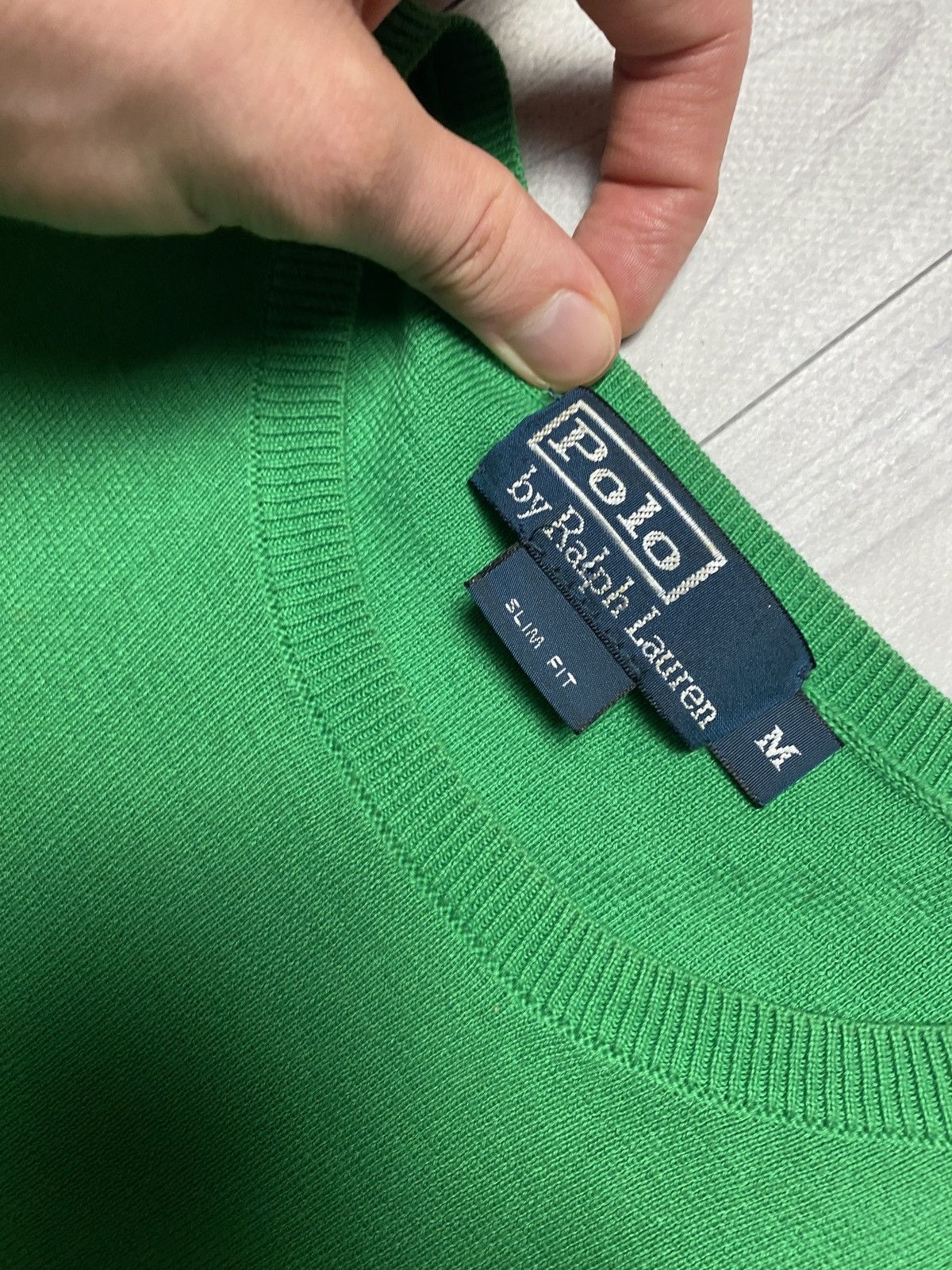 Polo Ralph Lauren Vintage Ralph Lauren sweater green Size US M / EU 48-50 / 2 - 3 Thumbnail