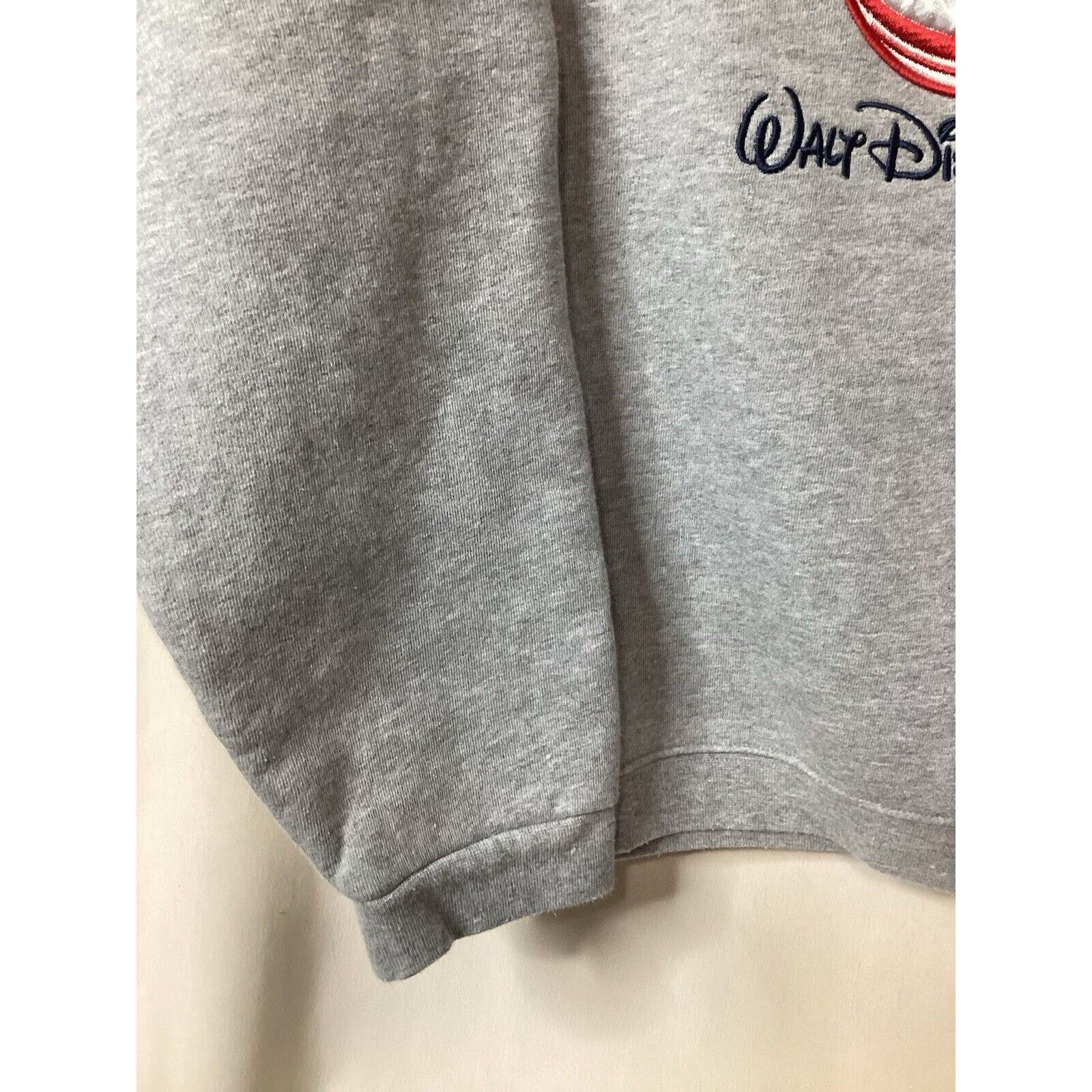 Disney Woman's Walt Disney USA Mickey Mouse Sweatshirt Gray Small Size S / US 4 / IT 40 - 4 Thumbnail