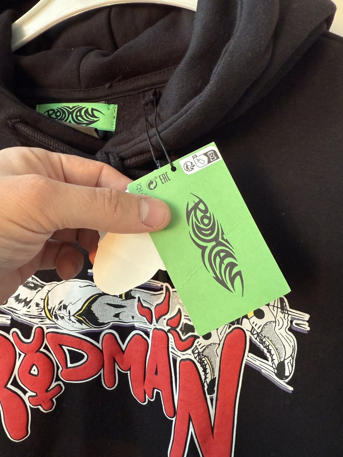 Bershka Bershka X Denis Rodman Hoodie NWT Black Size US XS / EU 42 / 0 - 14 Thumbnail