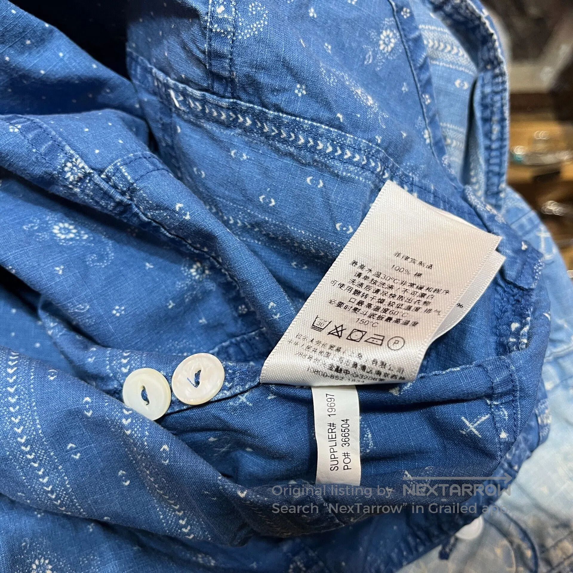 RRL Ralph Lauren RRL Limited Edition Vintage Style Shirt. Size US L / EU 52-54 / 3 - 5 Thumbnail