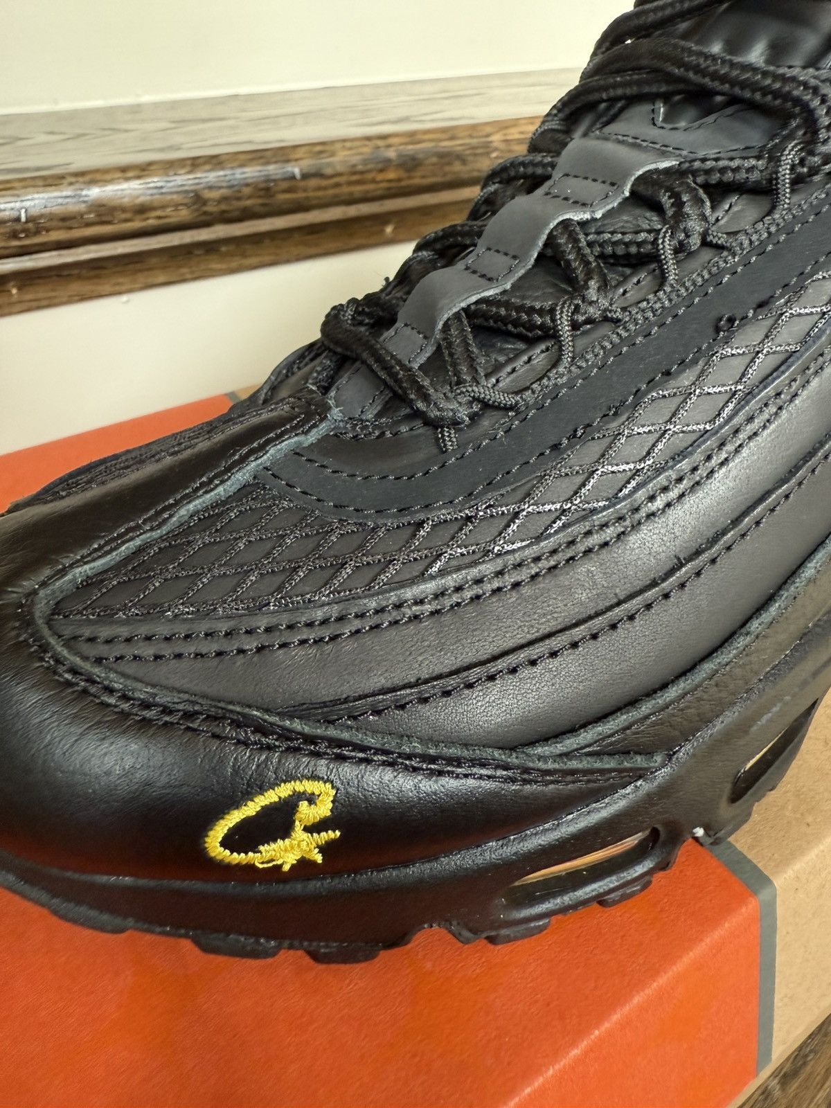 Corteiz × Nike Nike Air Max 95 x Corteiz Honey Blacks size 9 US Size US 9 / EU 42 - 10 Thumbnail