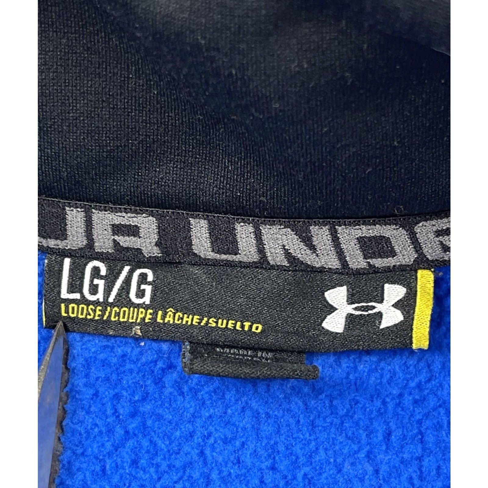 Under Armour Under Armour Mens Jacket Sz L Storm Full Zip Sweatshirt Fleece Lined Pockets Blue Size US L / EU 52-54 / 3 - 3 Thumbnail