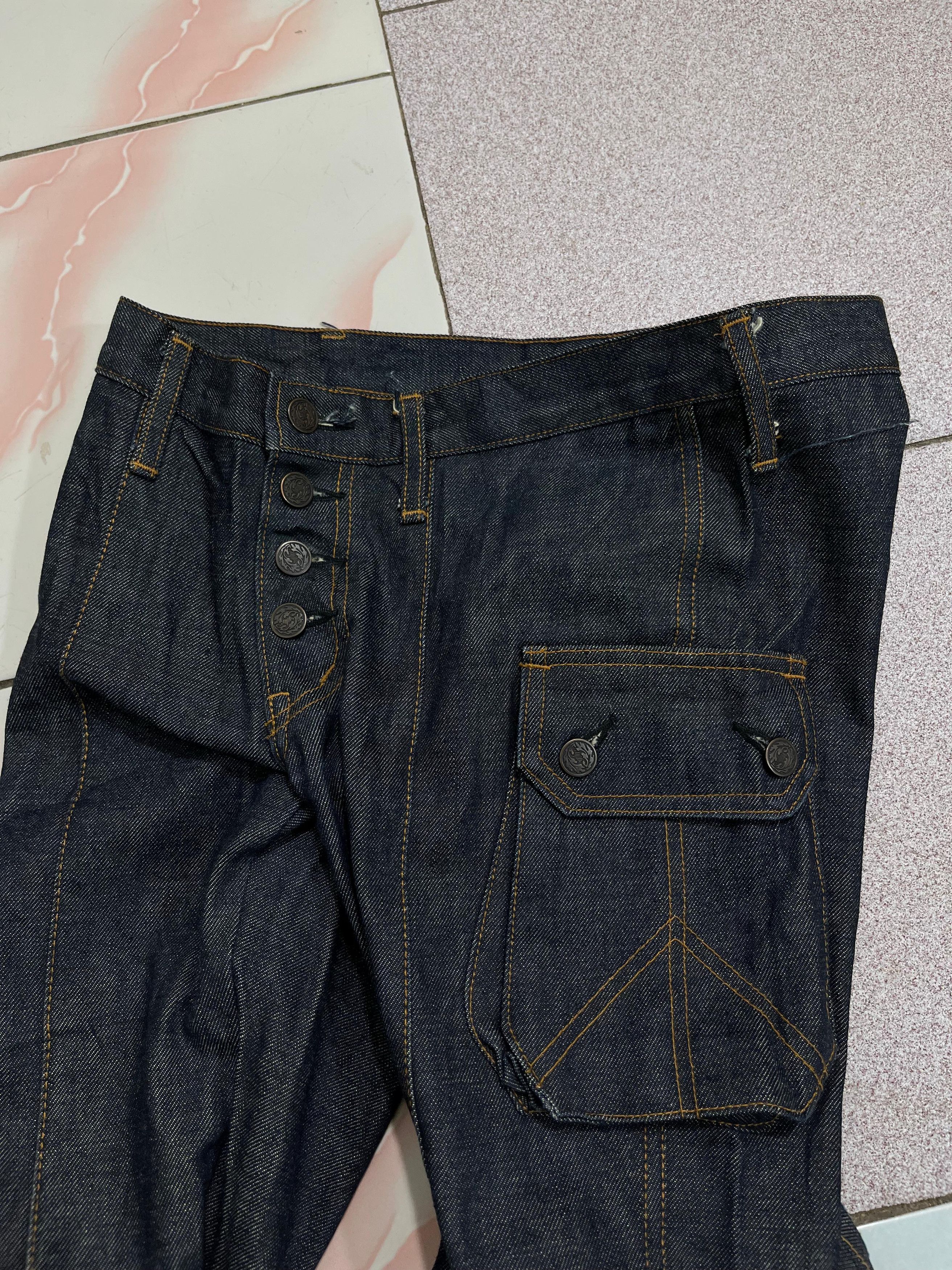 If Six Was Nine DEE DEE Super Flared Denim Size 29" - 6 Thumbnail