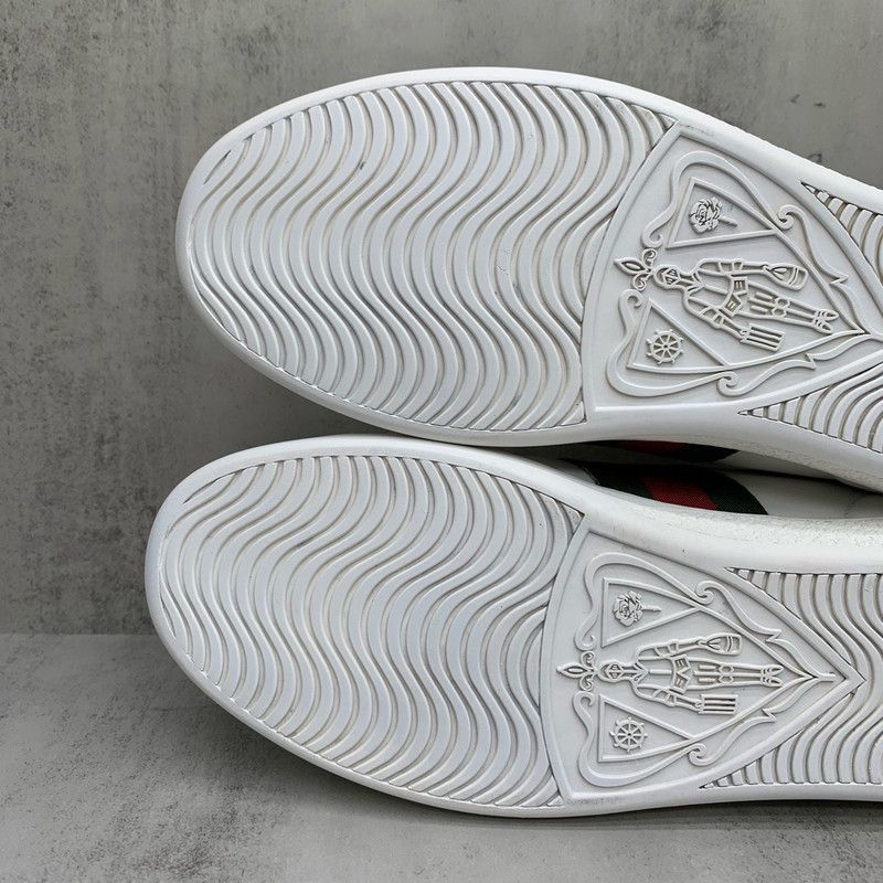 Gucci Gucci Ace Low-Top Sneakers with Bee Design -2508 Size US 5 / IT 35 - 5 Thumbnail