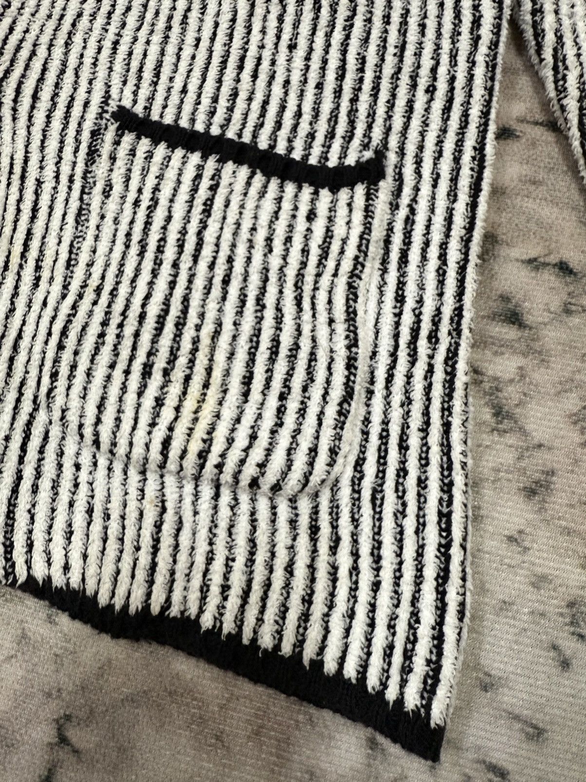BIGI × Japanese Brand Men’s Bigi Knit Stripe Cardigan Size US S / EU 44-46 / 1 - 5 Thumbnail