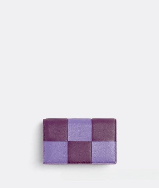 Bottega Veneta o1n1vont1124 Size: OS / Wallet in Burgundy/Violet Size ONE SIZE - 1 Thumbnail