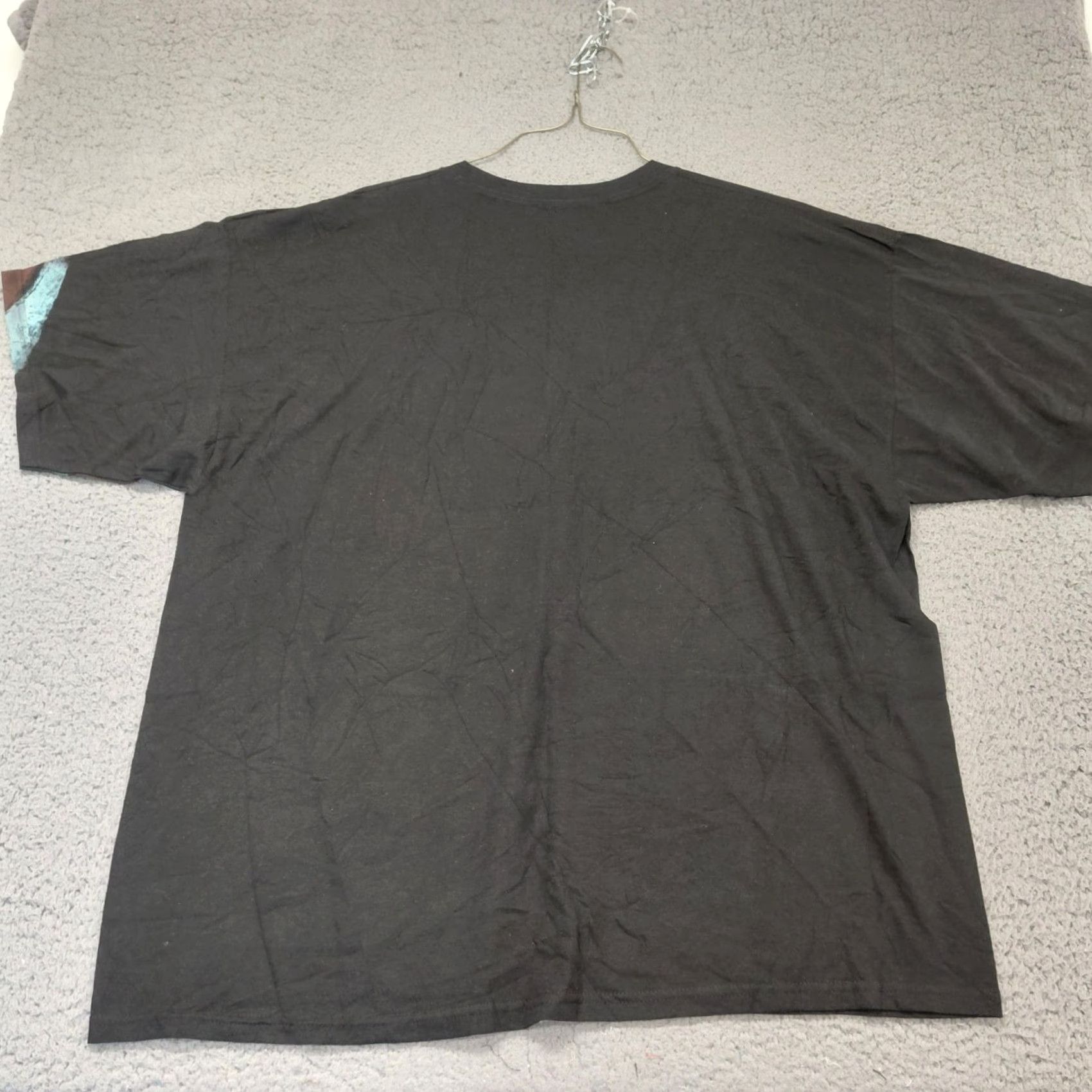Vintage DOM Flag T-Shirt Men's 3XL Black Red Graphic Short Sleeve Shirt Size US XXL / EU 58 / 5 - 2 Thumbnail