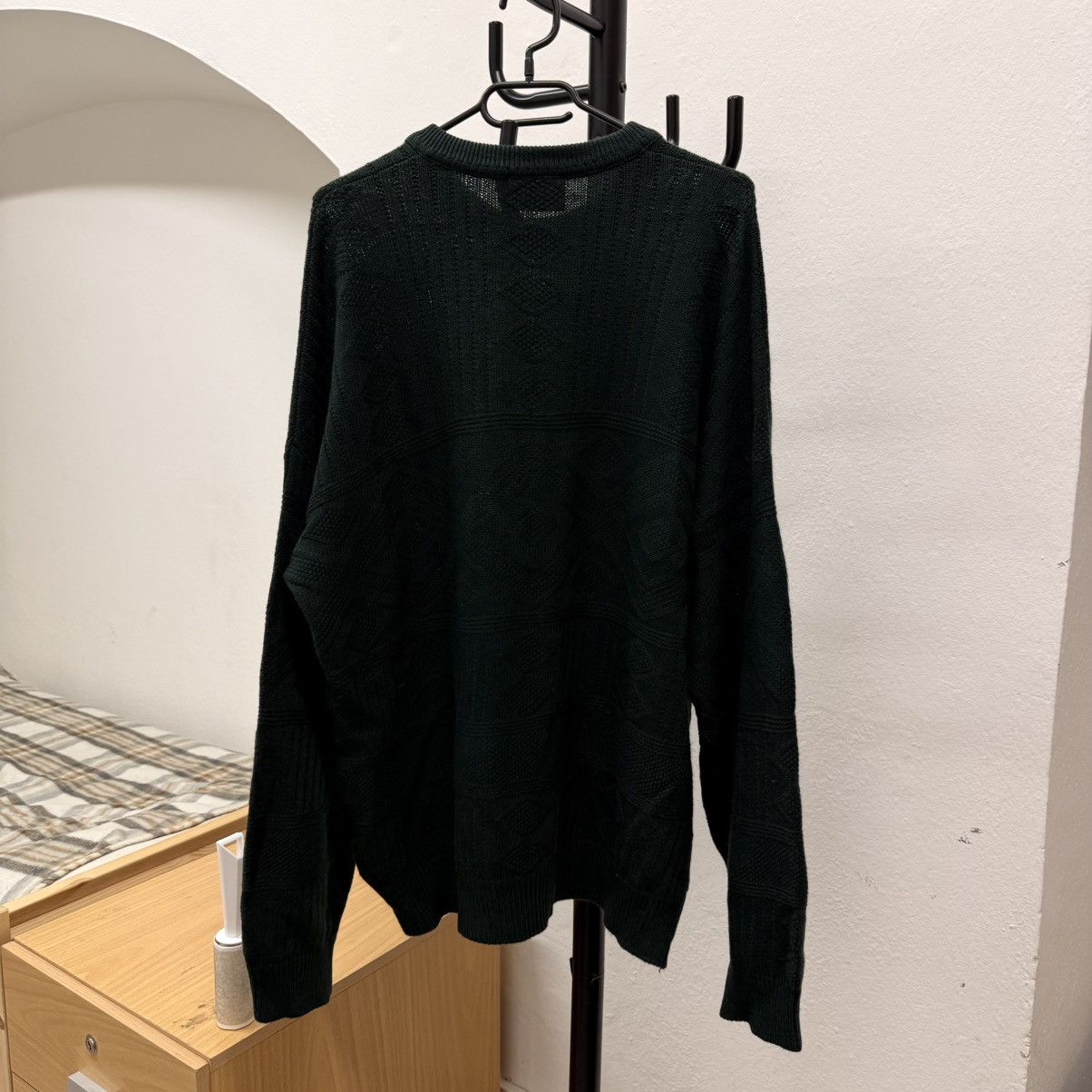 Lacoste Vintage 80’s Lacoste Sweater Coogi Style Wool Lacoste Size US XL / EU 56 / 4 - 2 Thumbnail