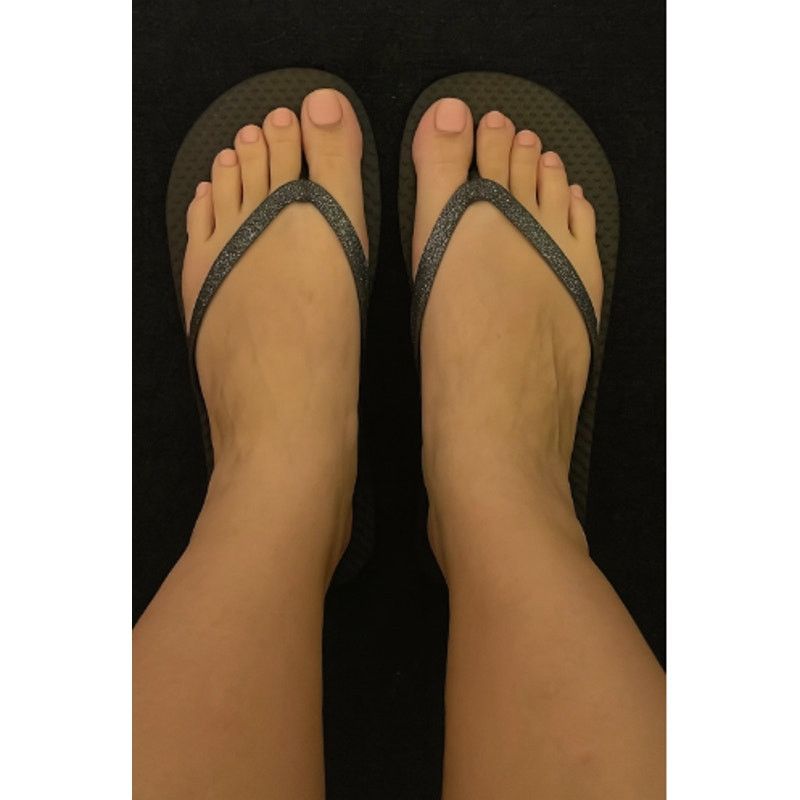 Other Juncture Women's 5/6 Flip Flops / Glitter Strap Size US 5 / IT 35 - 1 Thumbnail