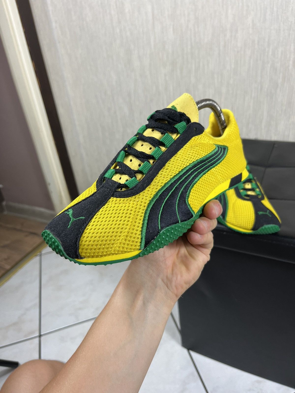 Puma × Vintage Vintage Puma speed cat mesh Jamaica shoes y2k sneakers Size US 7 / EU 40 - 14 Thumbnail