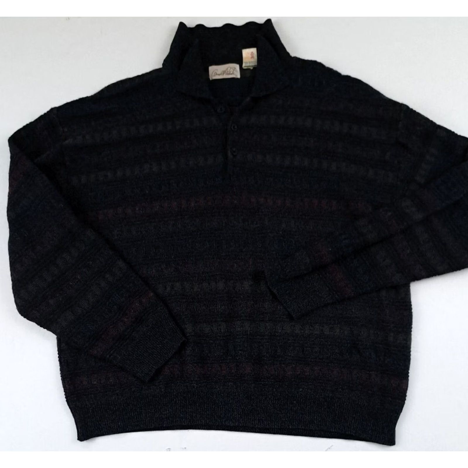 Vintage Vintage Arnold Palmer Knit XL 45-46 Golf Sweater Wool Size US XL / EU 56 / 4 - 2 Thumbnail