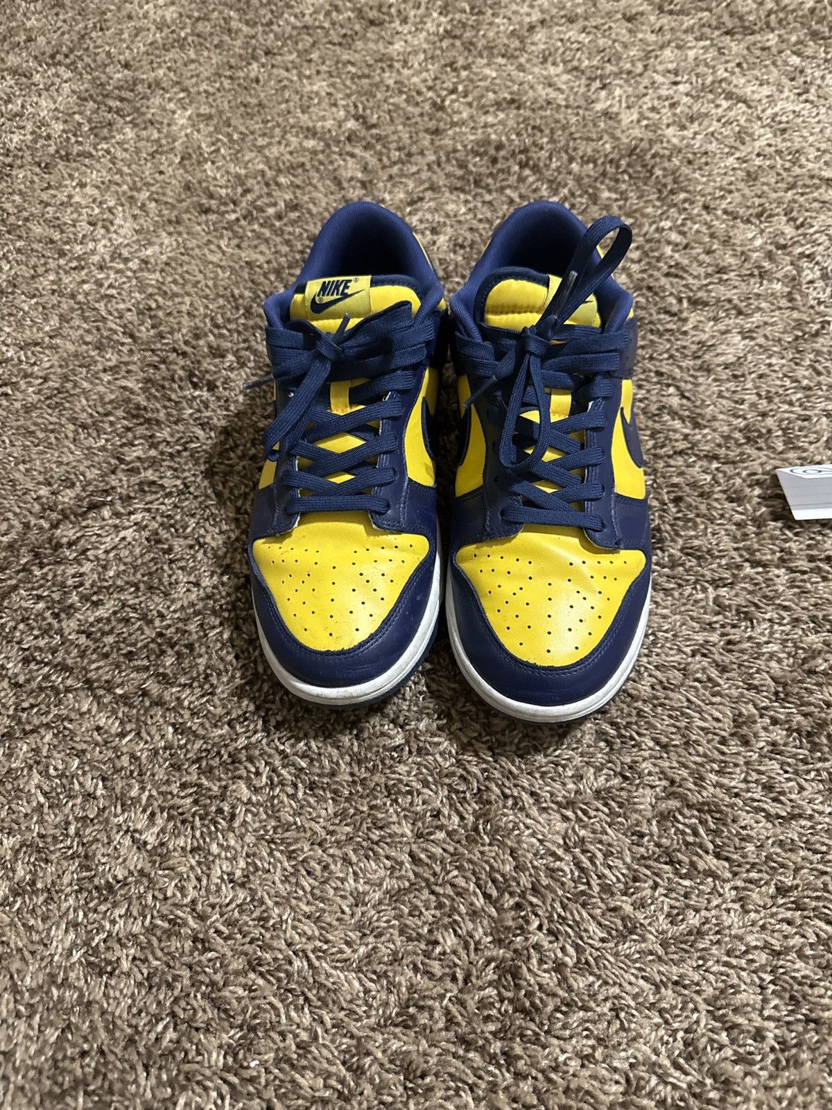Nike × Vintage Nike Dunk Michigan - Size 10 (GREAT CONDITION) Size US 10 / EU 43 - 3 Thumbnail