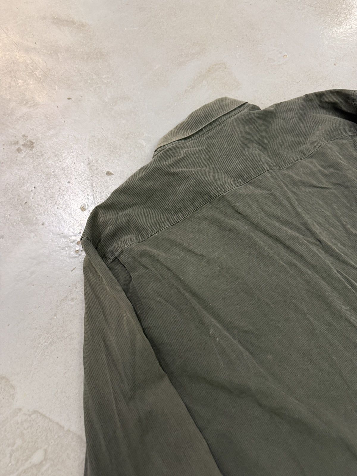 Helmut Lang Helmut Lang Vintage Faded Corduroy Shirt Size US XL / EU 56 / 4 - 10 Thumbnail