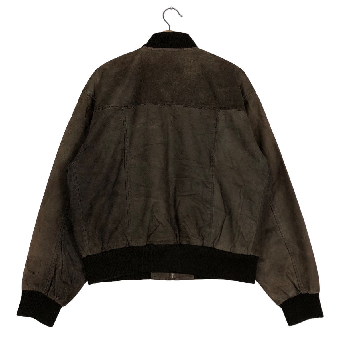 Japanese Brand 🔥90’s Vintage Bomber Jacket Soft Leather Mitsumine Japan Size US M / EU 48-50 / 2 - 8 Thumbnail