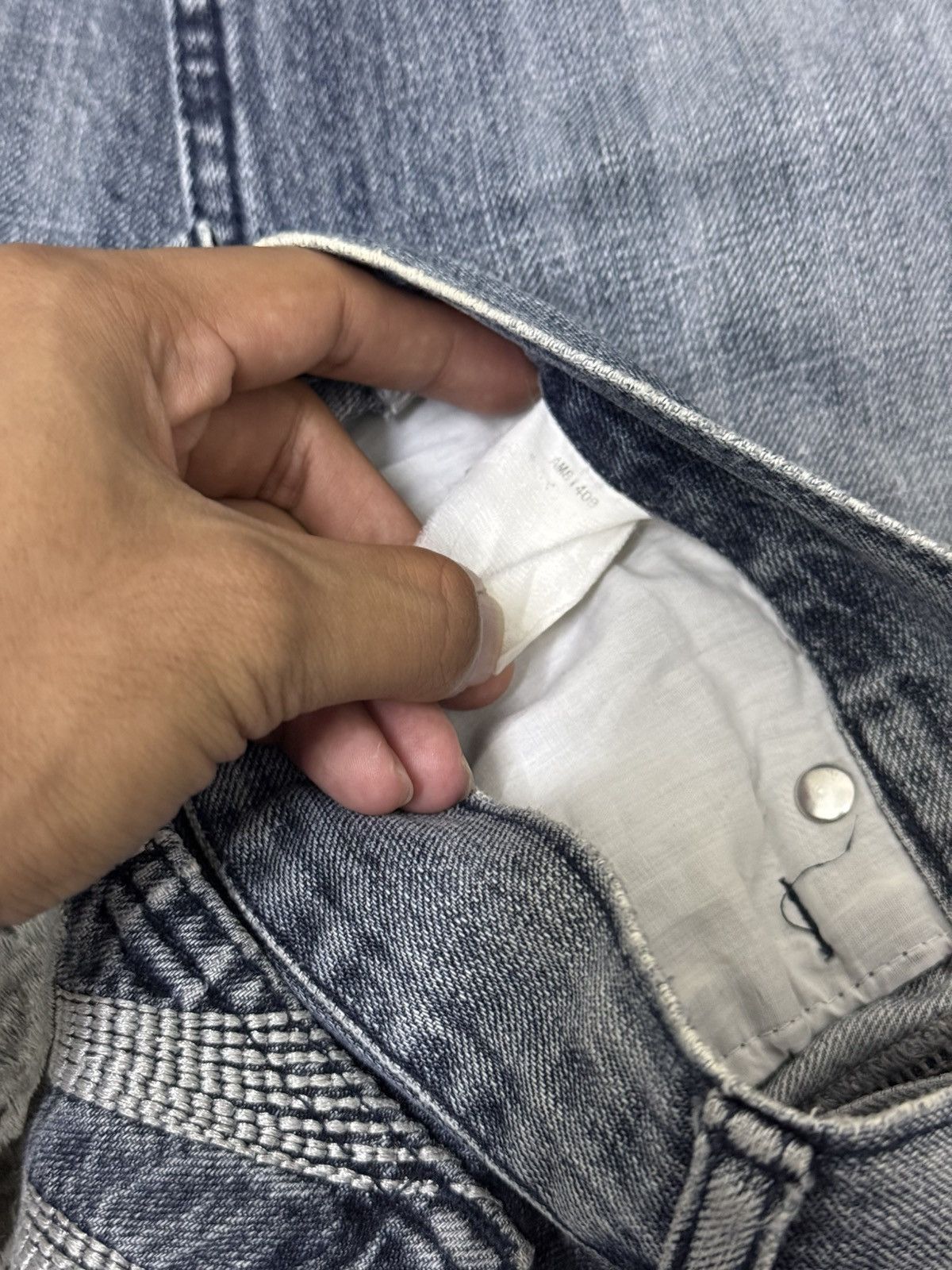 Japanese Brand Sorridere Grunge Skull ifsixwanine lgb style Denim Size US 32 / EU 48 - 7 Thumbnail