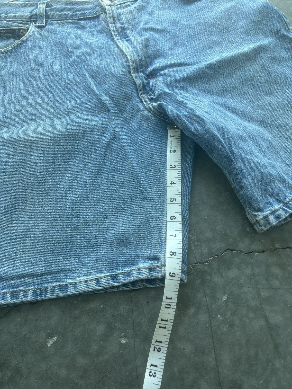 Perry Ellis × Vintage Vintage Y2K Perry Ellis Baggy Jean Shorts Size US 36 / EU 52 - 9 Thumbnail