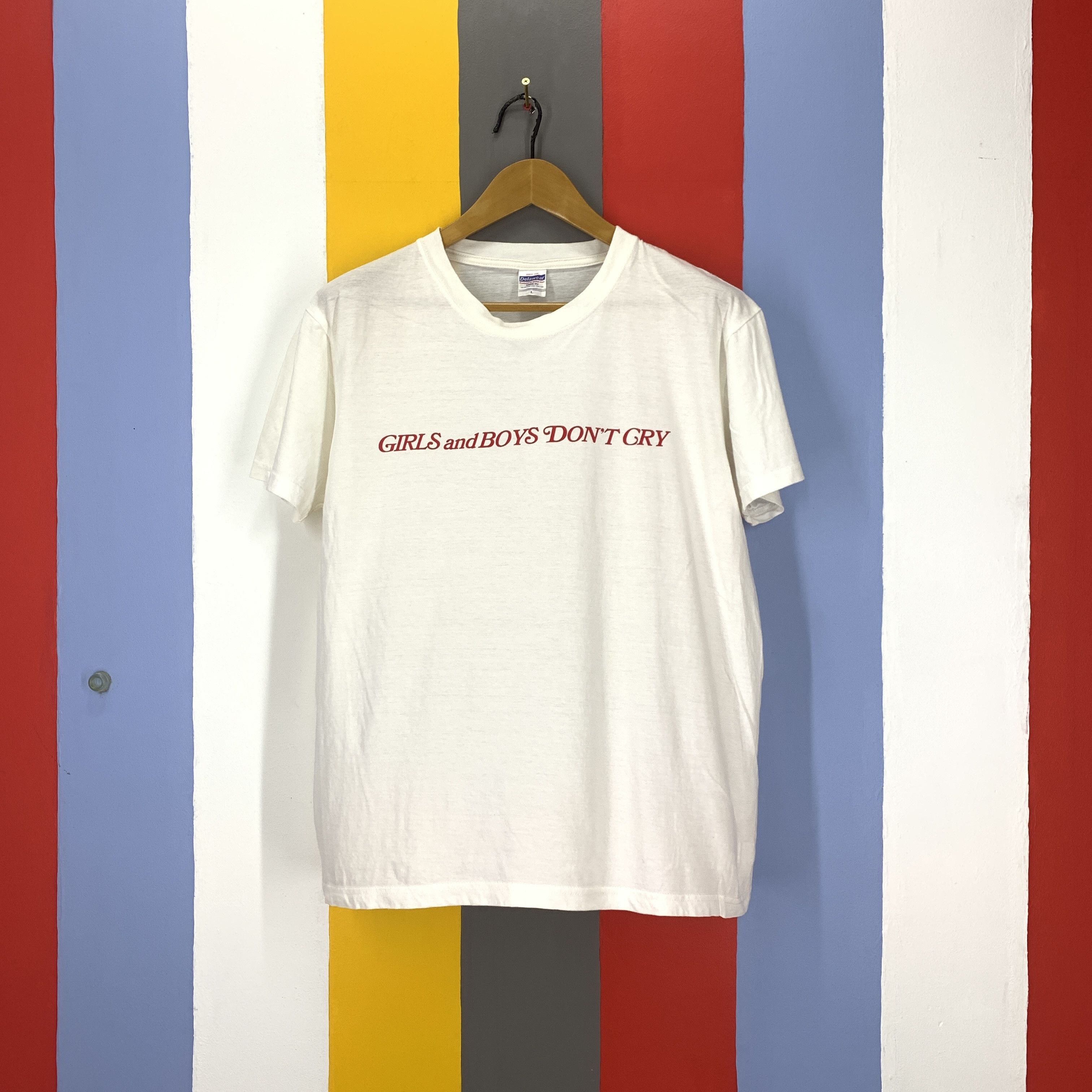 Other GIRLS AND BOYS DONT CRY Crew Neck T Shirt #1791/07 Size US L / EU 52-54 / 3 - 6 Thumbnail
