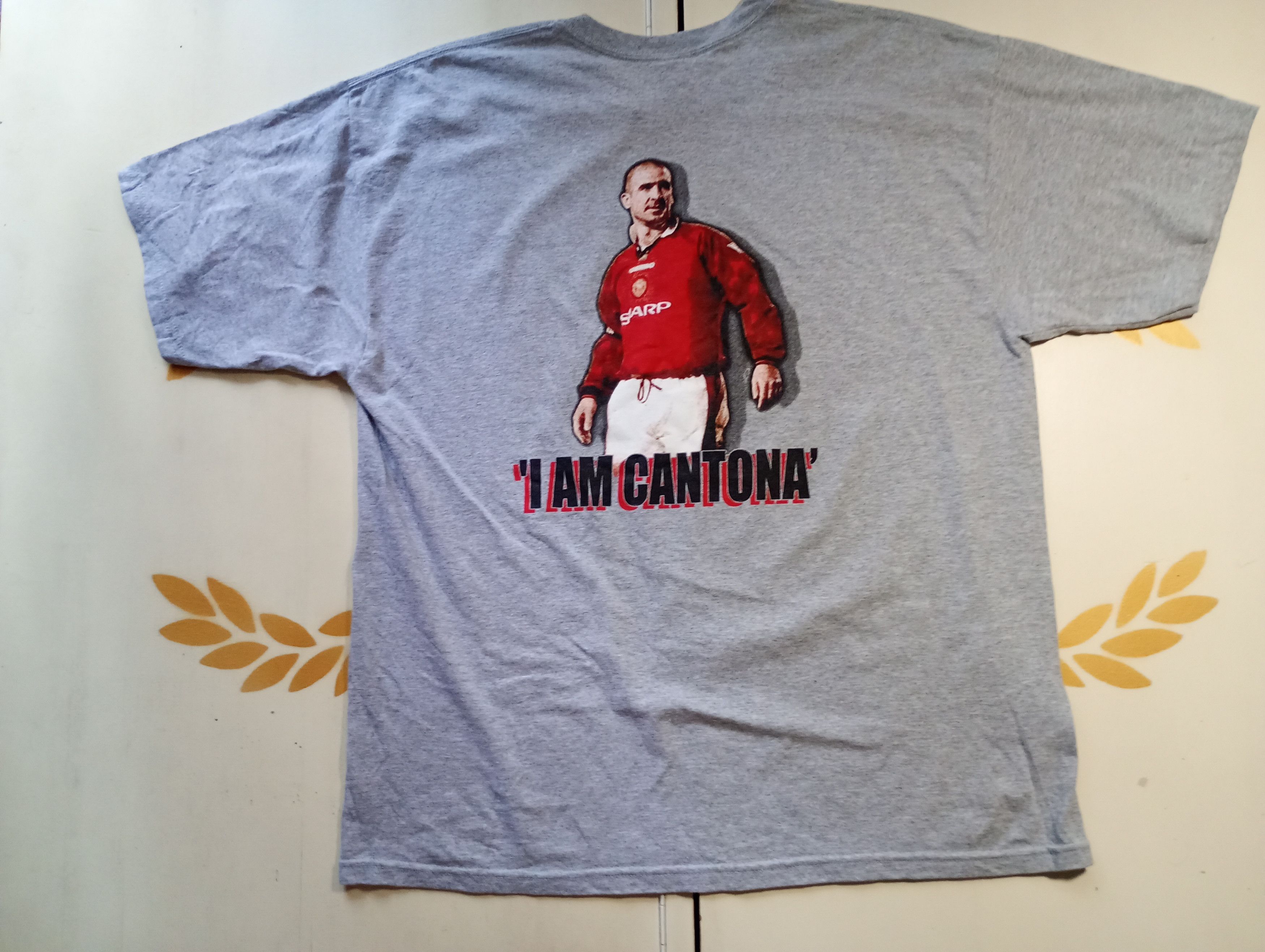 Gildan Gildan Eric Cantona Printed T-Shirt Size US XL / EU 56 / 4 - 9 Thumbnail