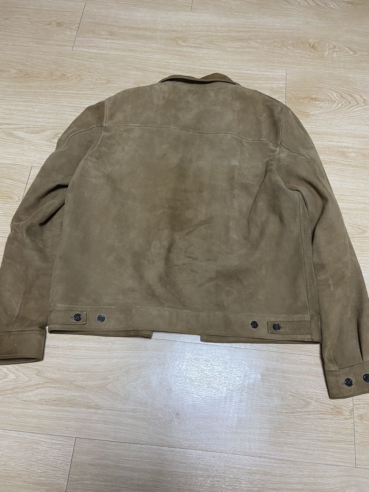 Saint Laurent Paris 54 Saint Laurent ss14 14ss aviator suede leather jacket Size US L / EU 52-54 / 3 - 5 Thumbnail