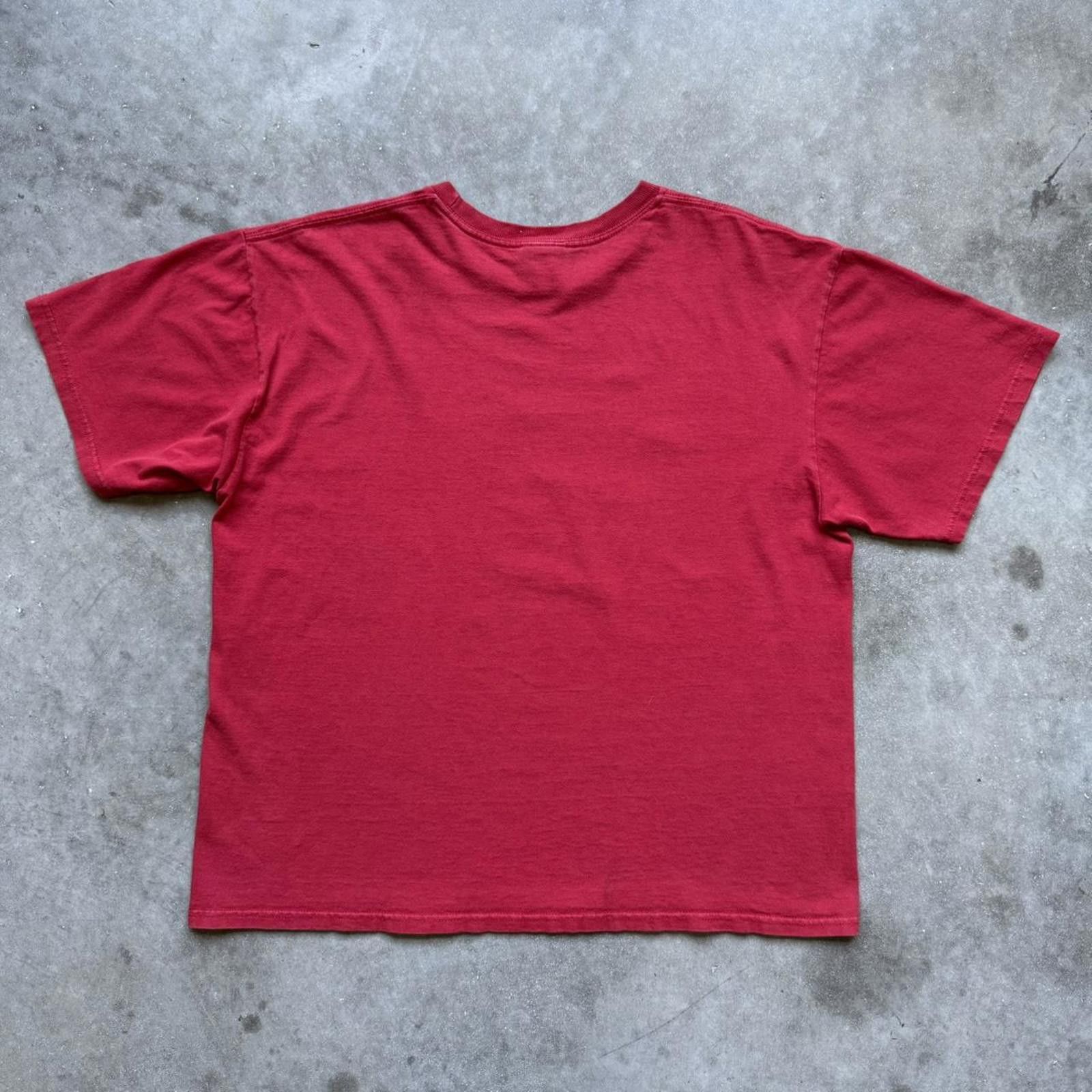 Nike 2000s Nike Air Logo Vintage Y2K Faded Graphic T-Shirt Size US L / EU 52-54 / 3 - 6 Thumbnail