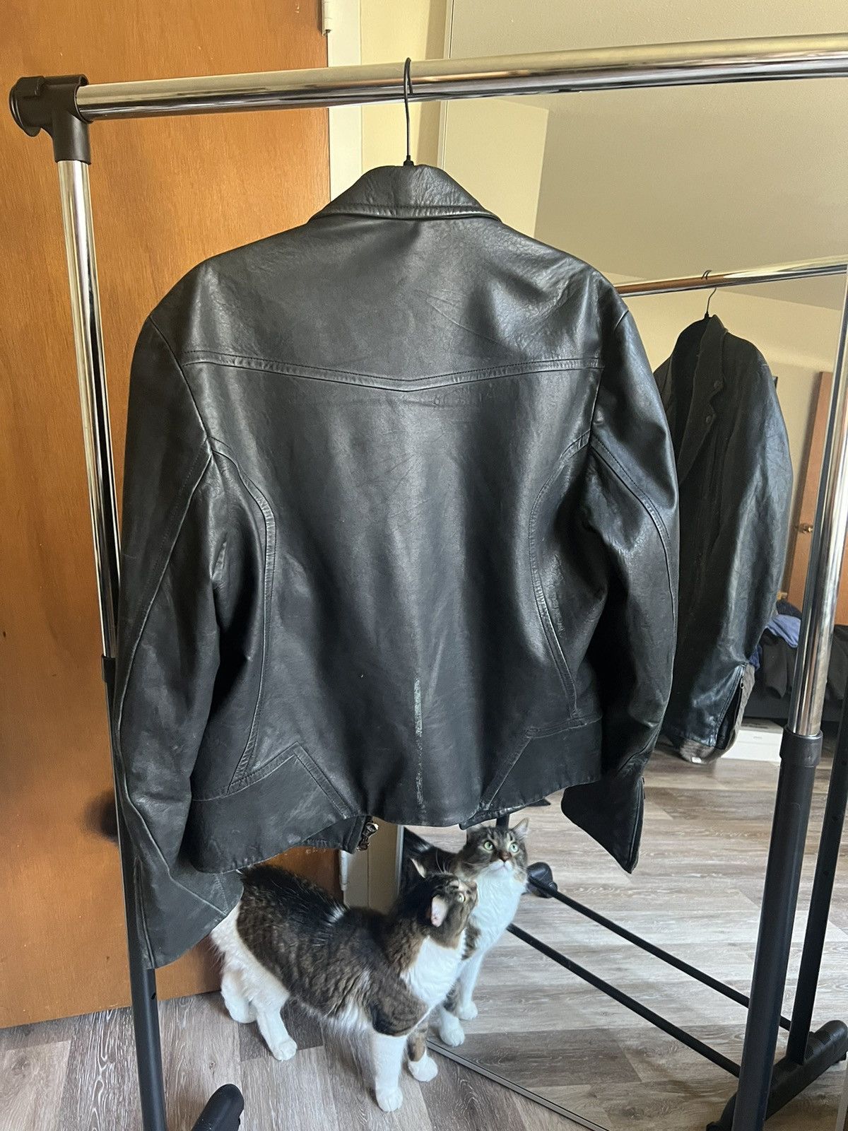 Rag & Bone Rag and Bone Black Leather Jacket Size US M / EU 48-50 / 2 - 2 Thumbnail